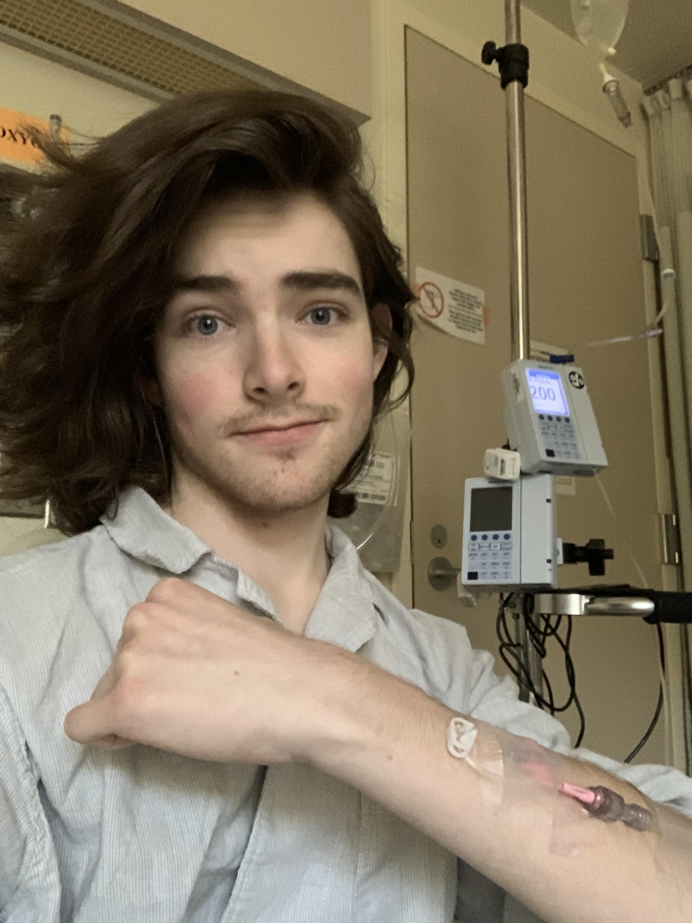 Currently hospitalized with Rhabdomyolysis, which essentially means