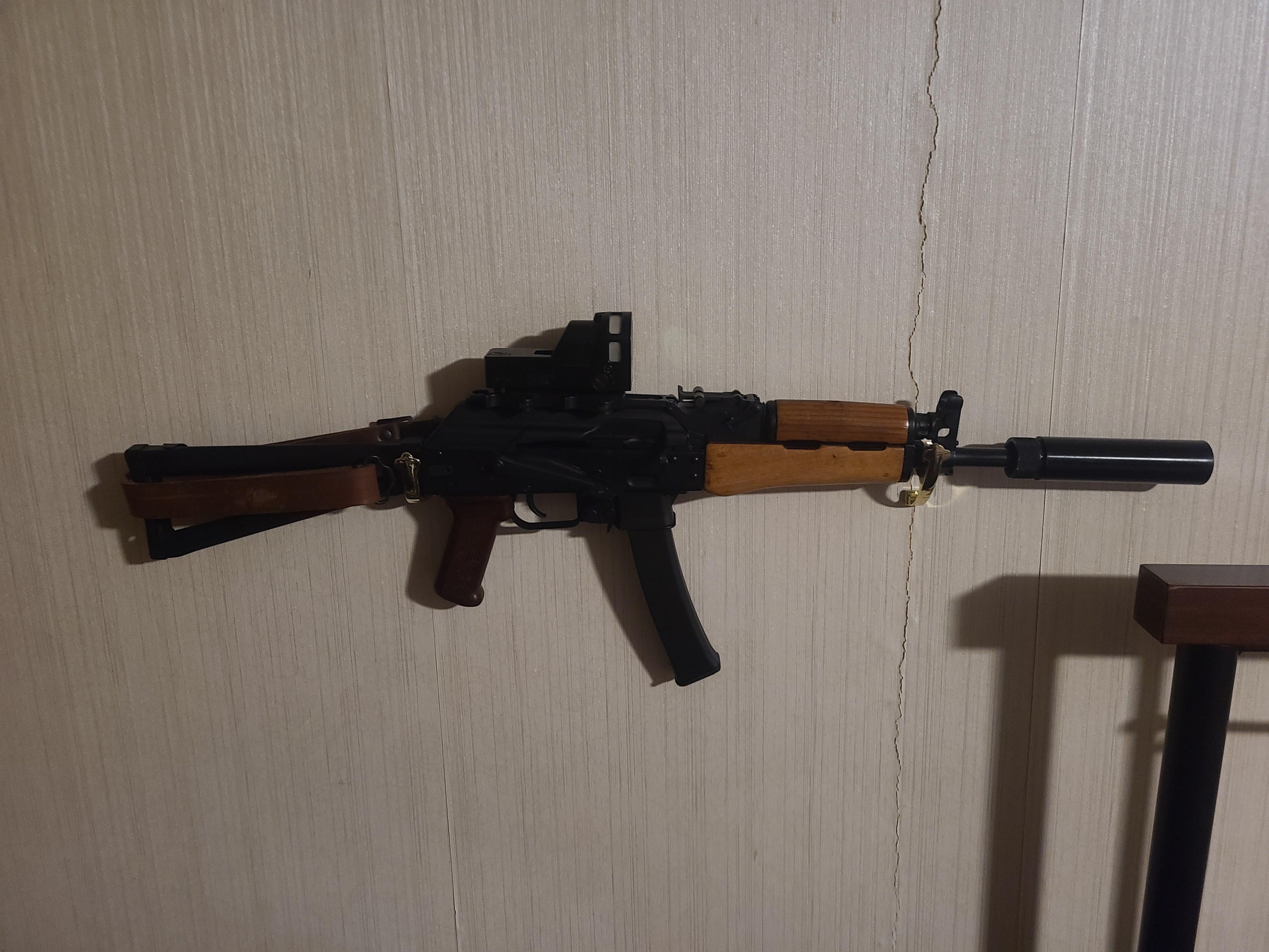 KP9 with some wood furniture. r/ak47