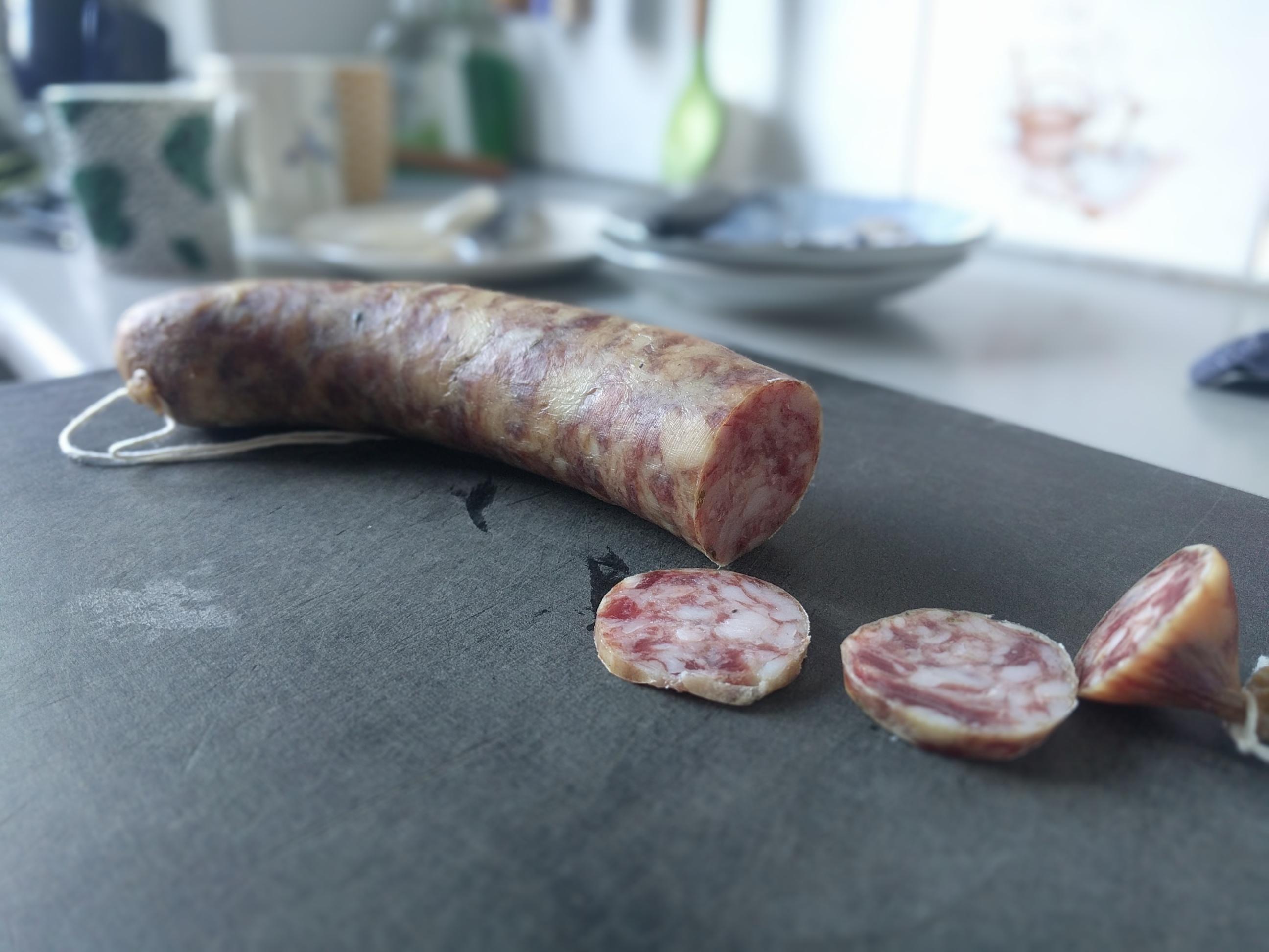 Homemade Pork and Fennel Salami r/Charcuterie