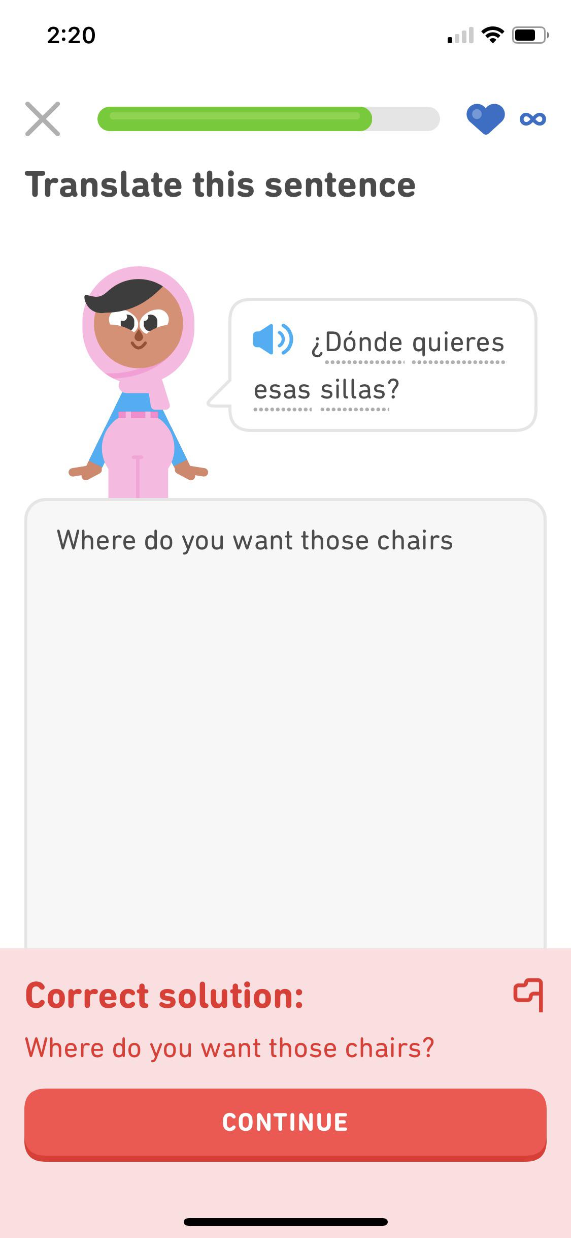 Hmmmm I guess I didn’t pose it as a question ; ) r/duolingo