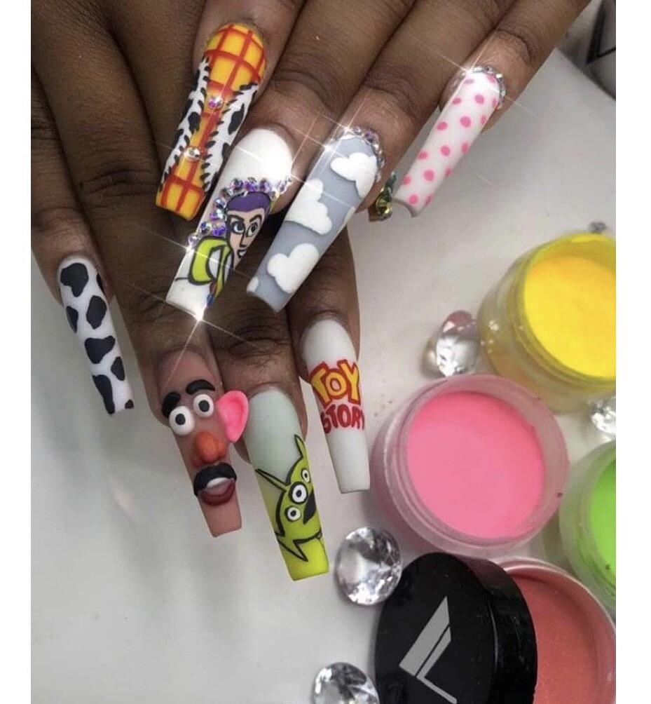 It’s the Steve Harvey nail that really did it for me.