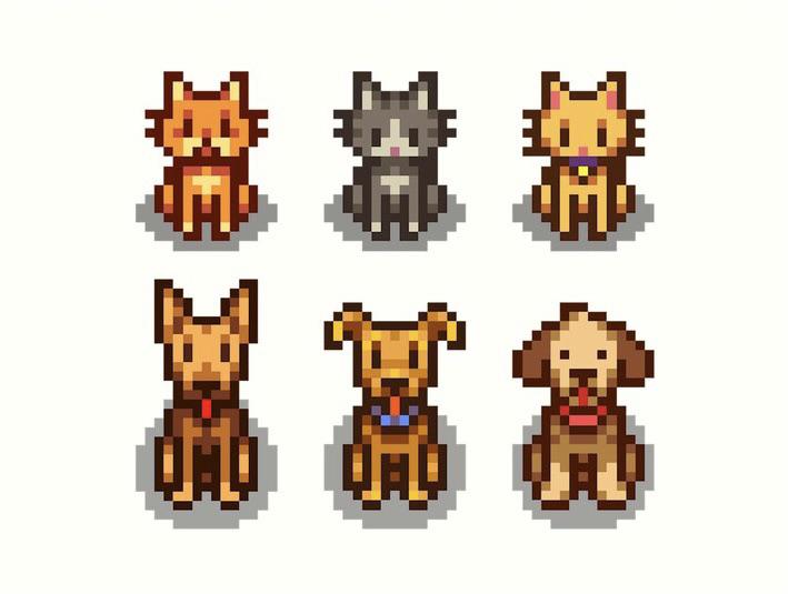 zodiac signs, what stardew valley pet do you choose to adopt