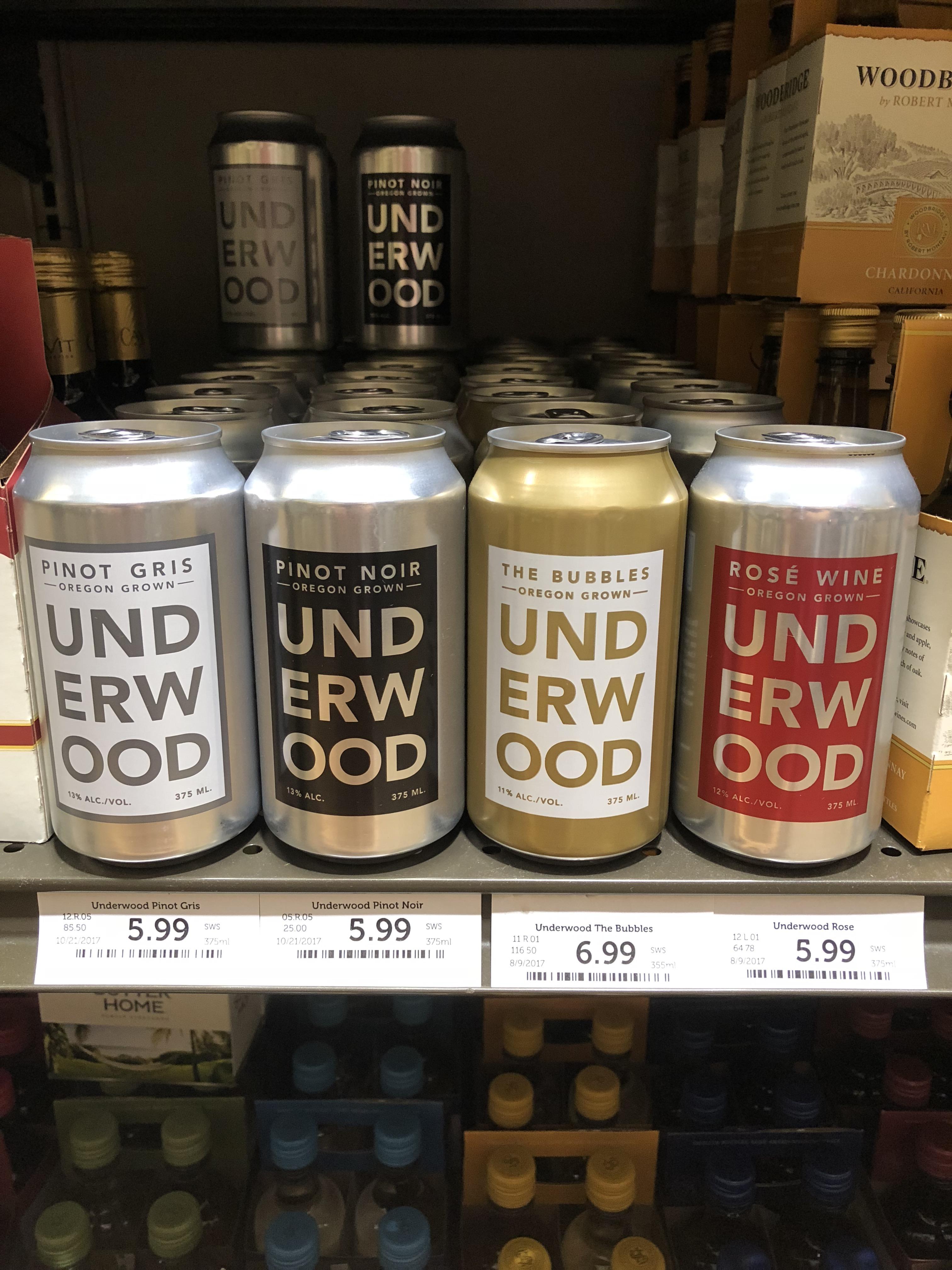 UNDERWOOD winery. Saw this at Total Wine today. r/HouseOfCards