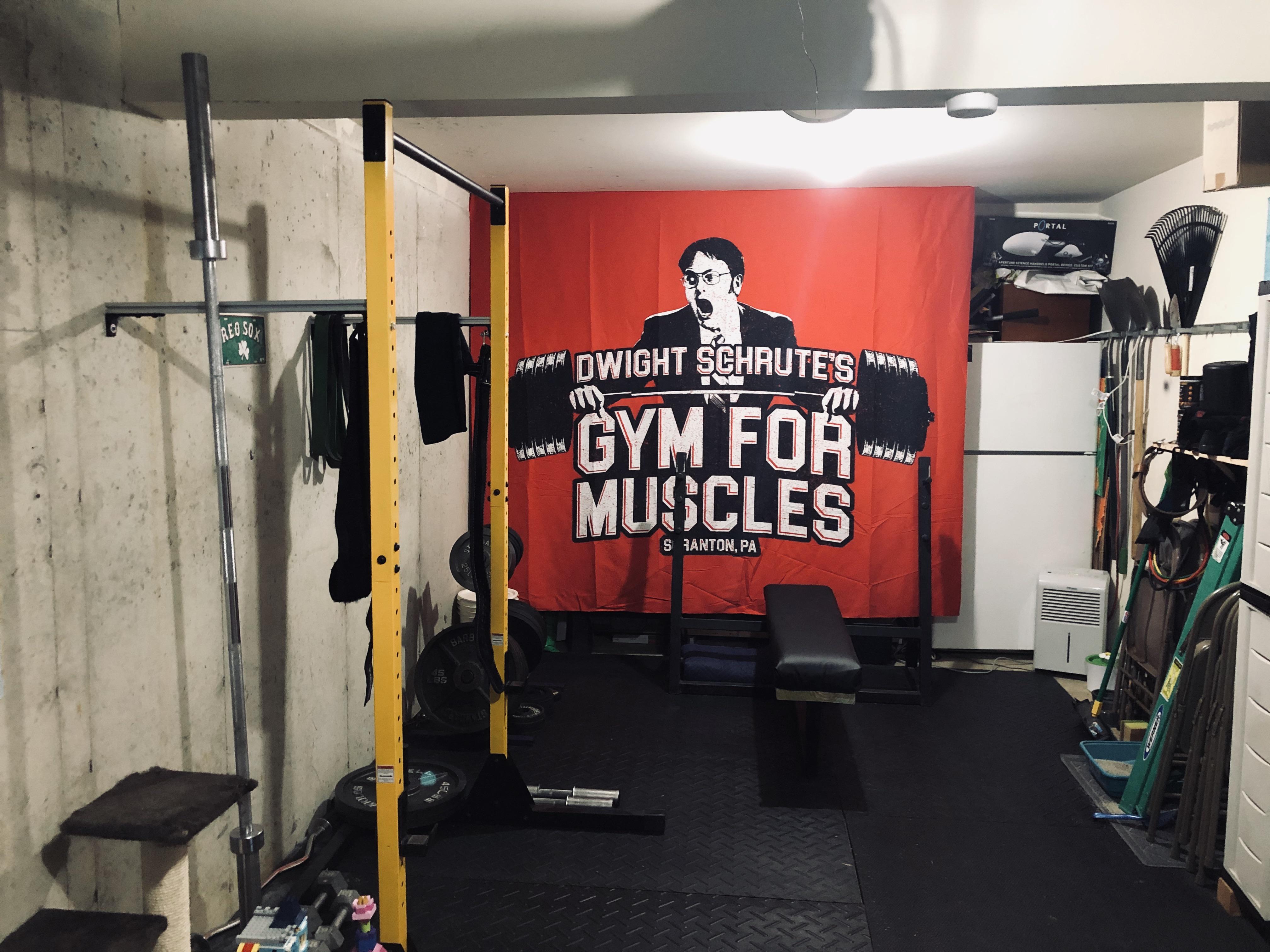 New gym decor arrived! r/homegym
