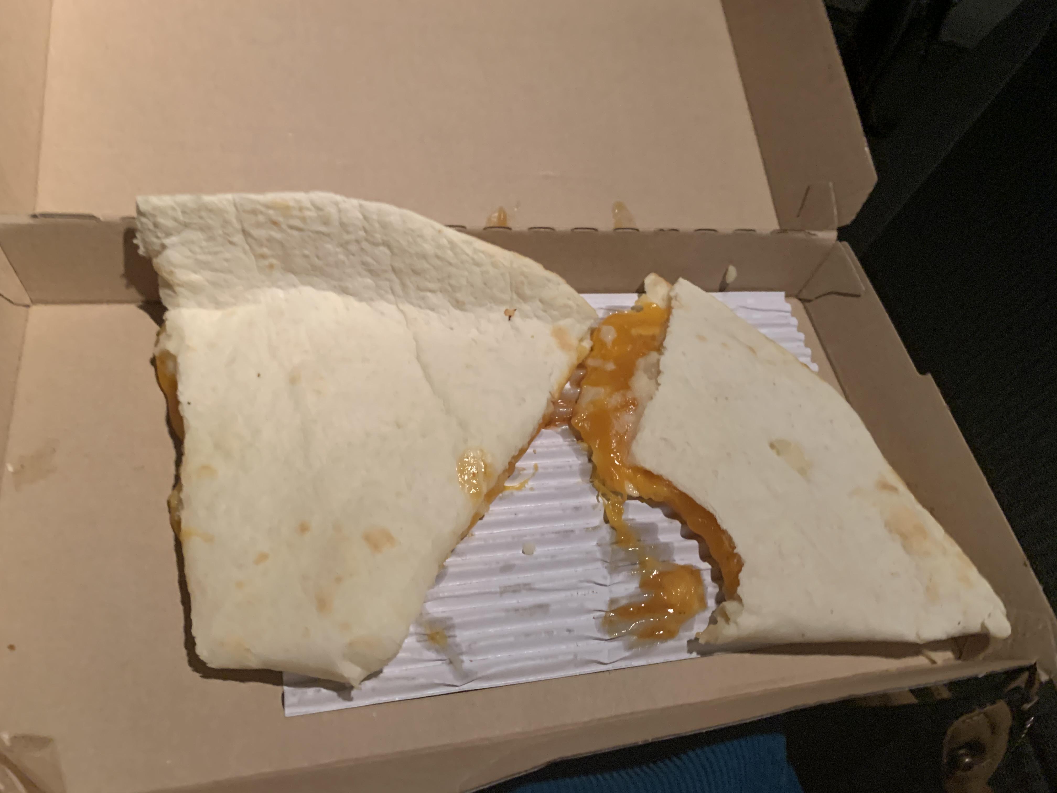 New from Wawa, the pierogi quesadilla! r/shittyfoodporn