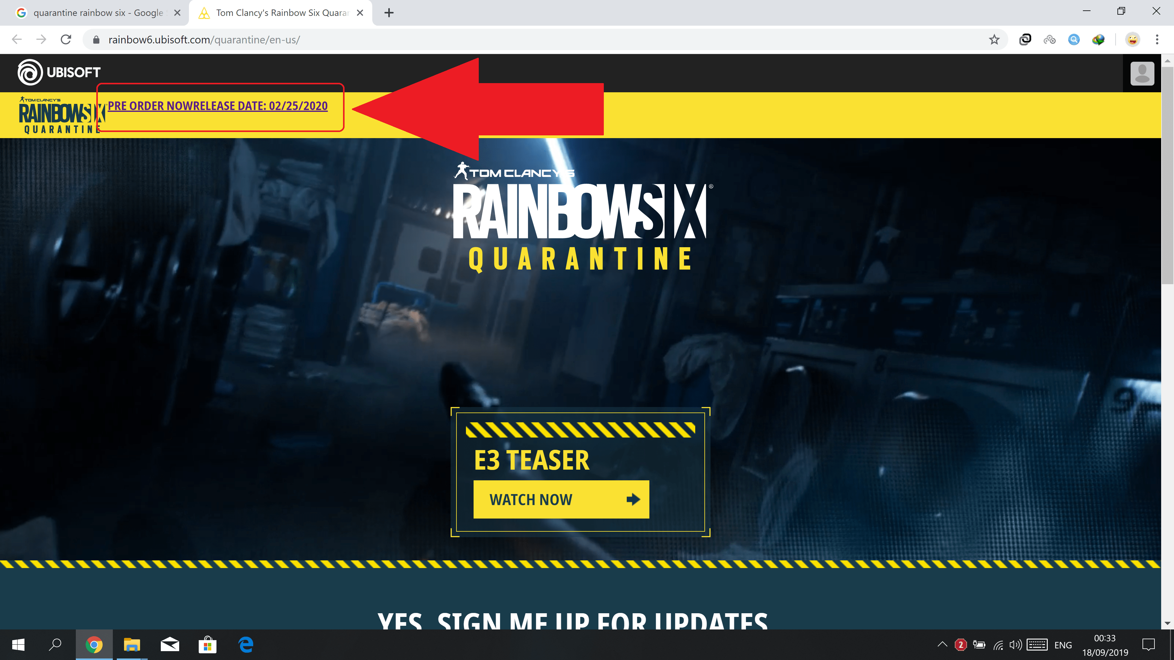 Rainbow Six Quarantine Release Date 02/25/2020 !!!! r/Rainbow6