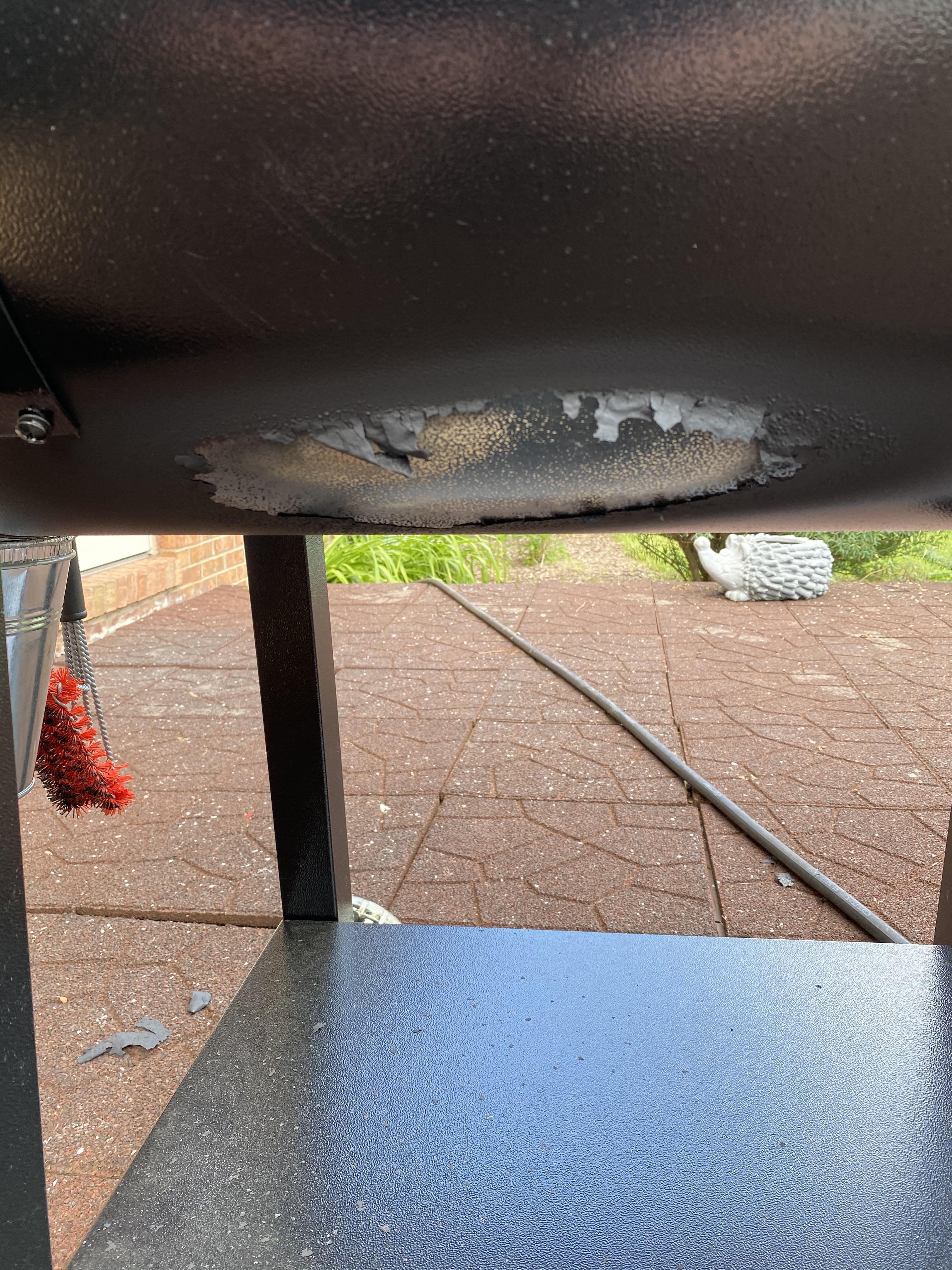 Paint peeling? r/PitBossGrills