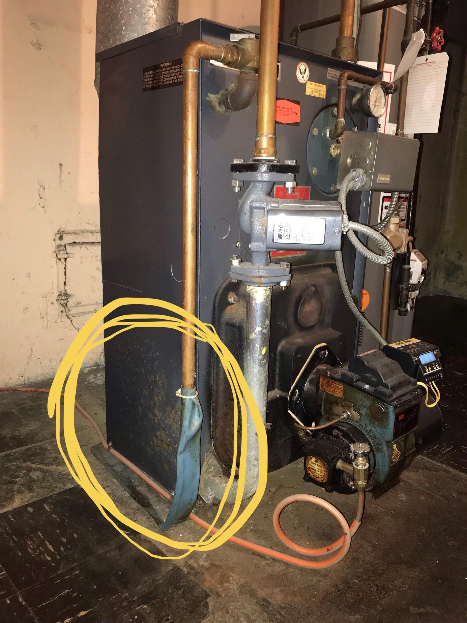 What is this for? Bleeding the air..? Hearing system is Hot water