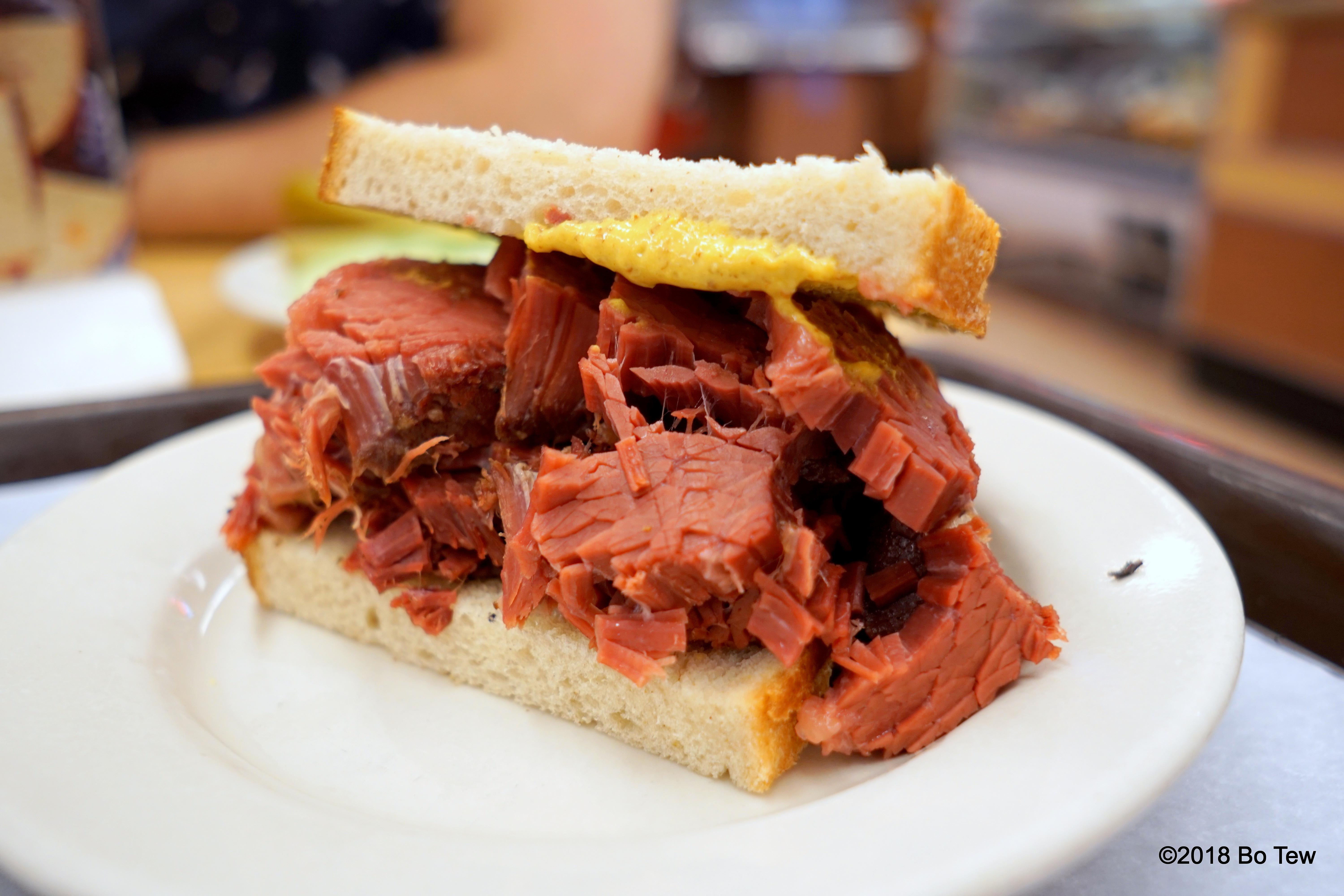 [I ate] Katz's Delicatessen's Pastrami Sandwich, in New York City! [OC