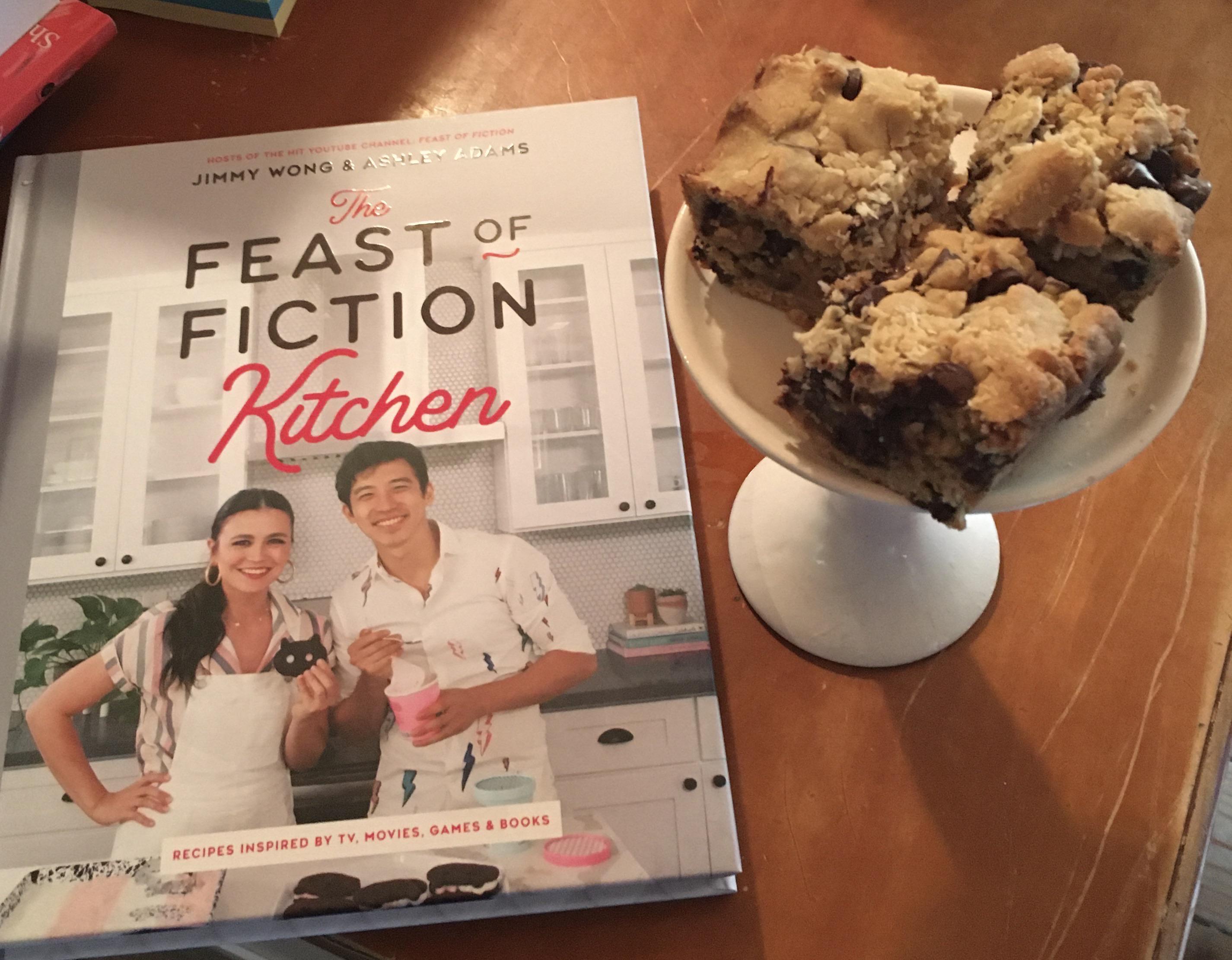 I made Ambrosia Squares from (Percy Jackson) the Feast of Fiction cook