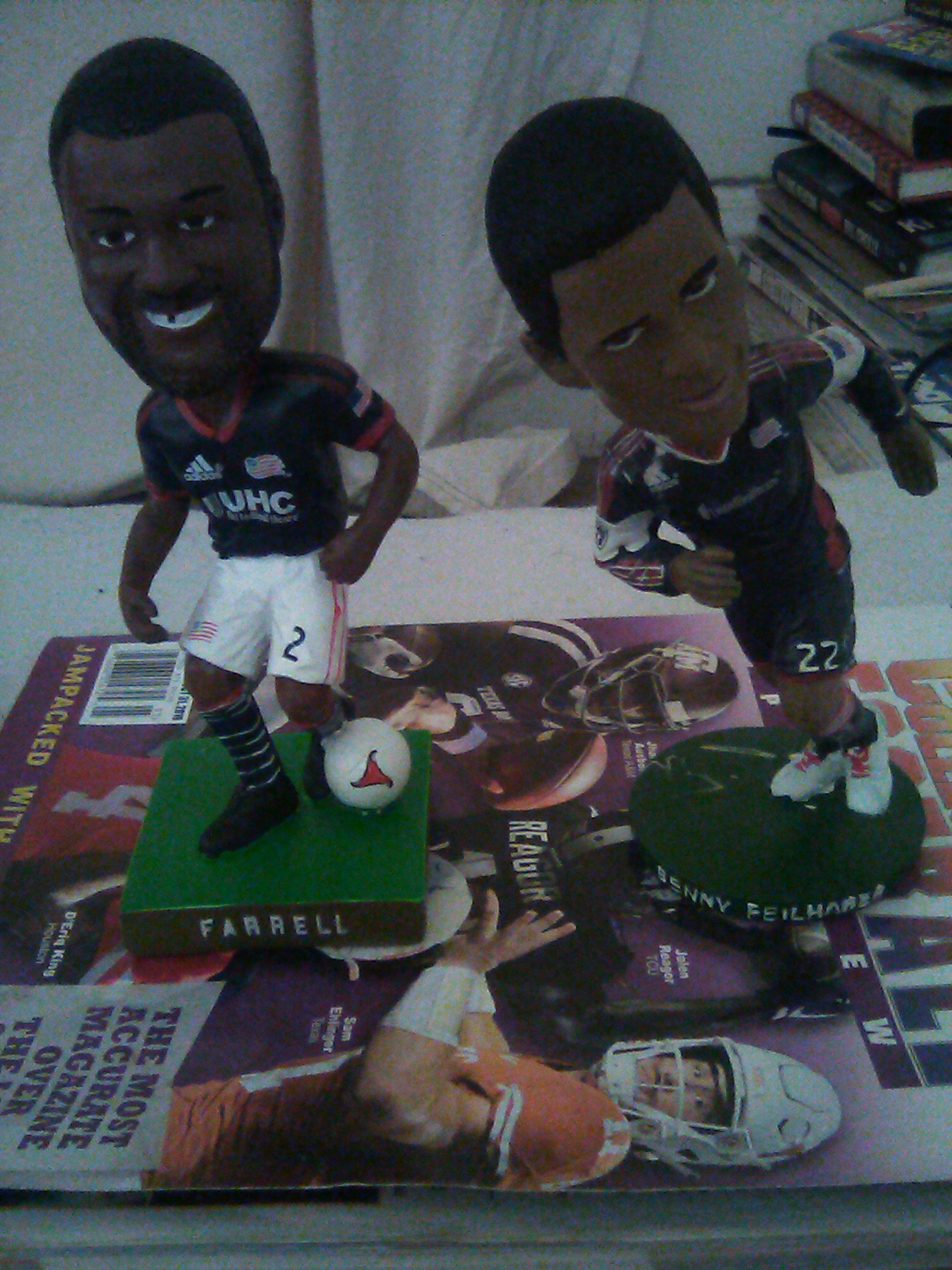 Bought these bobbleheads at a local thrift store for only 1. r