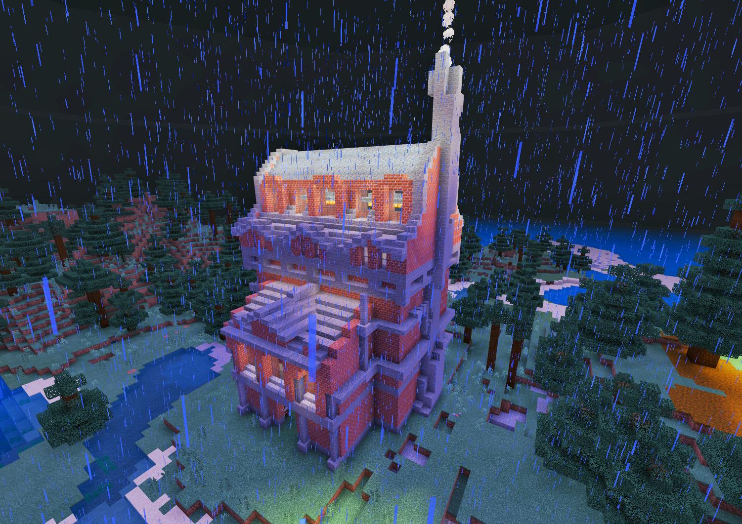 Industrial factory build concept r/Minecraft