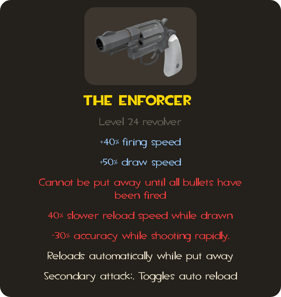 Enforcer remake (L'Etranger remake put on the enforcer because you
