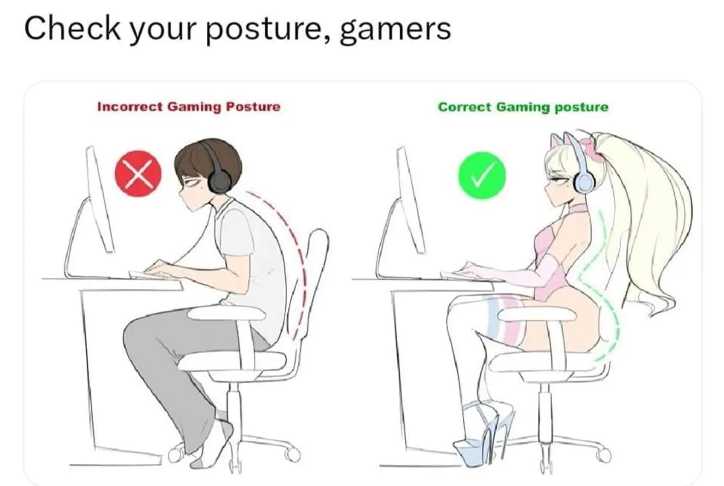 Check your posture, gamers r/lostpause