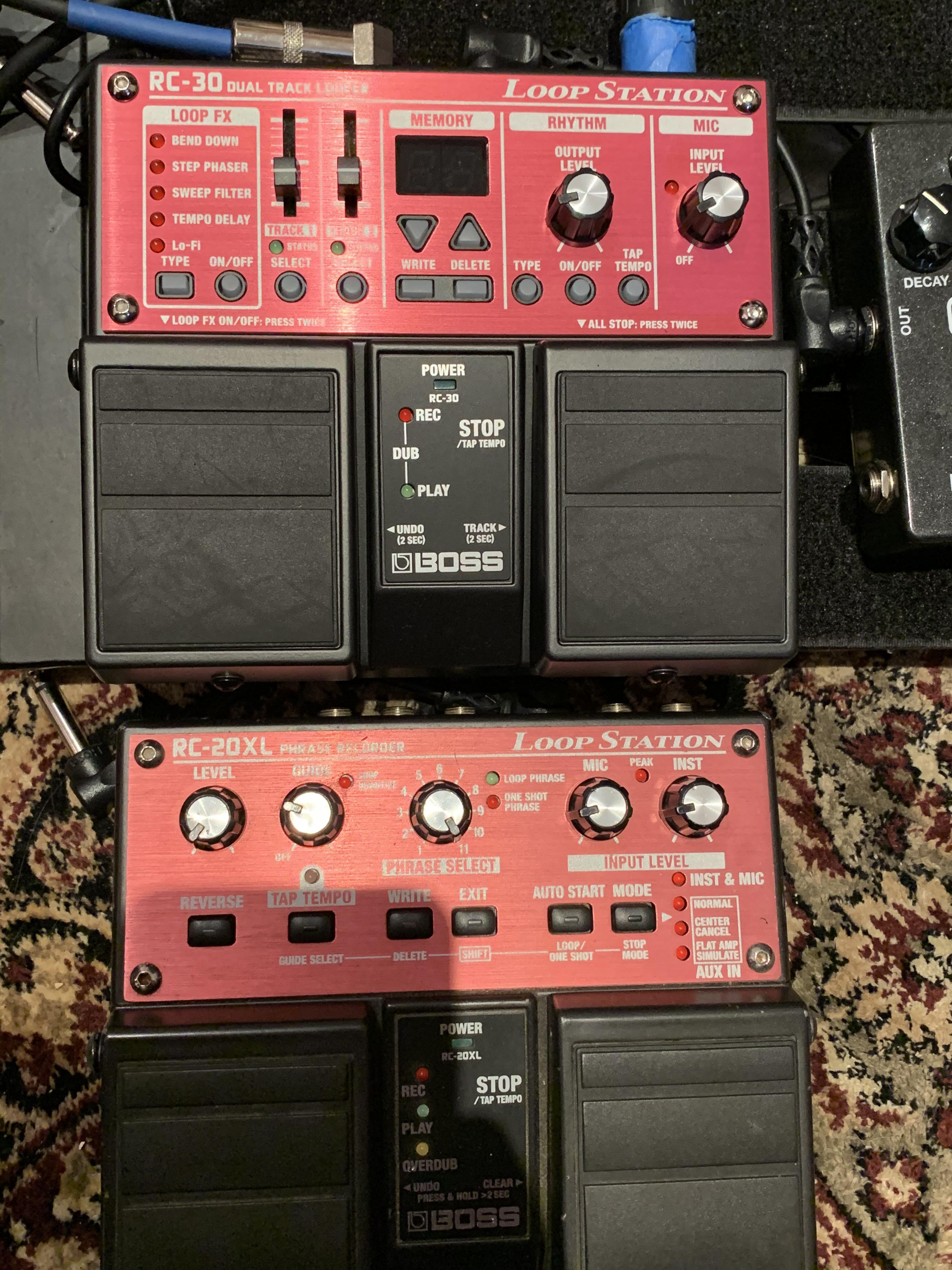 After 5 years, I finally upgraded my looper from an RC20XL to an RC30