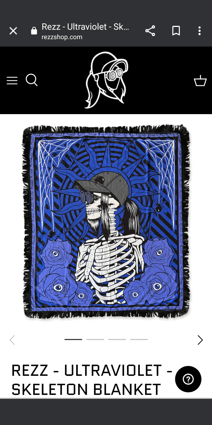 anybody got a link to the skeleton blanket or is selling it? I'd be