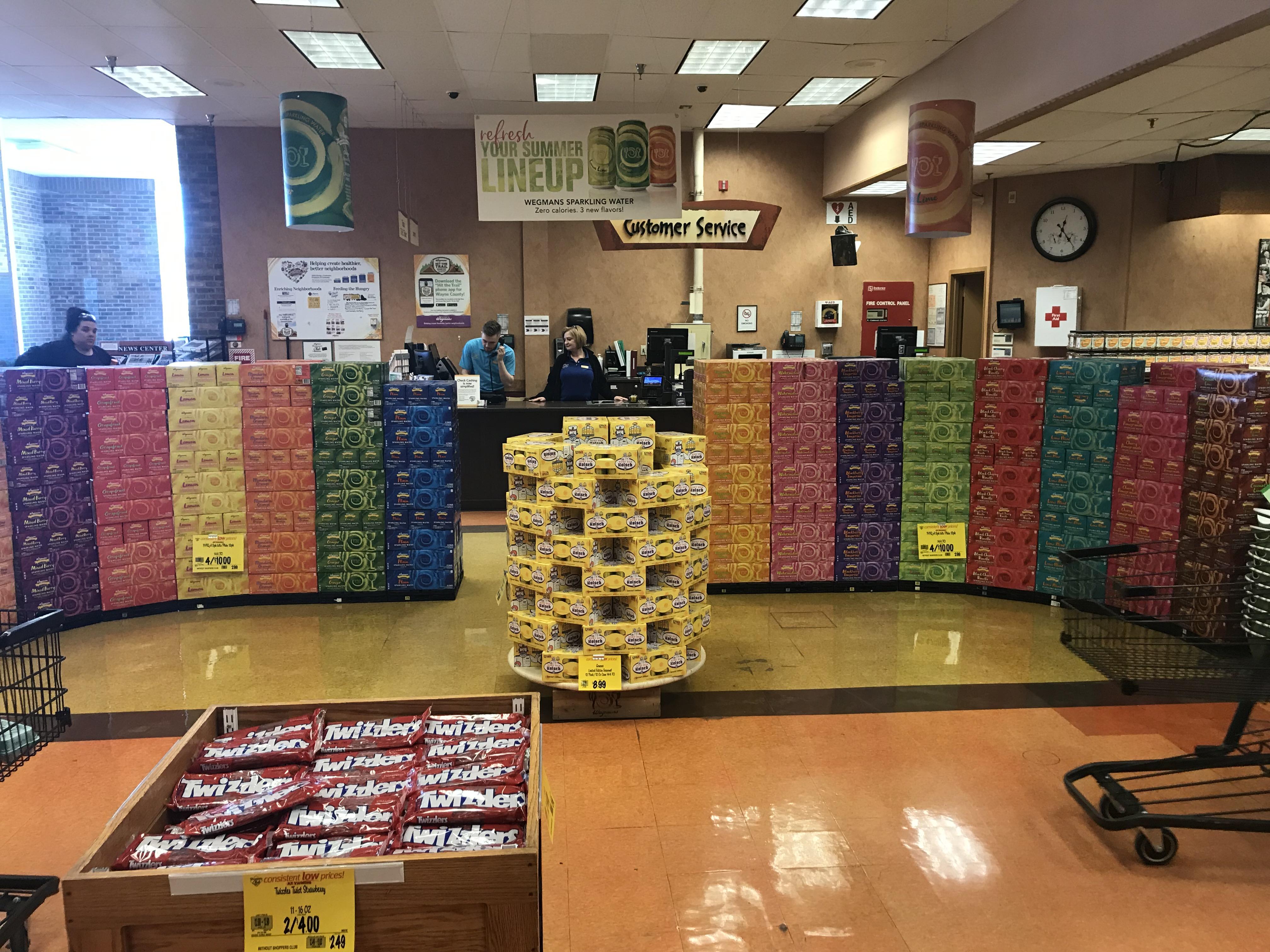 Newark Wegmans builds shrine to Genny Kolsch r/Rochester