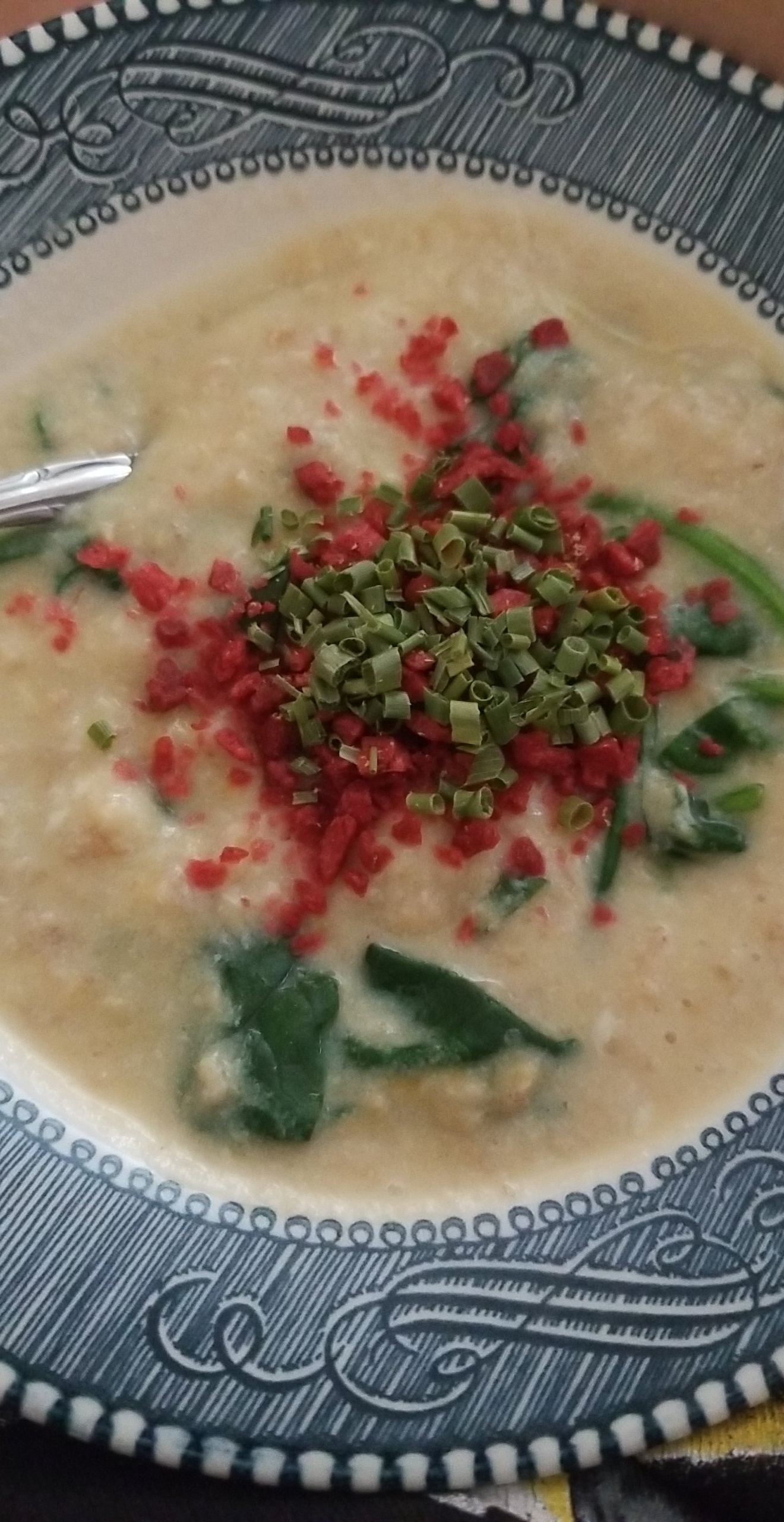 Savory oatmeal 100 cal r/safe_food