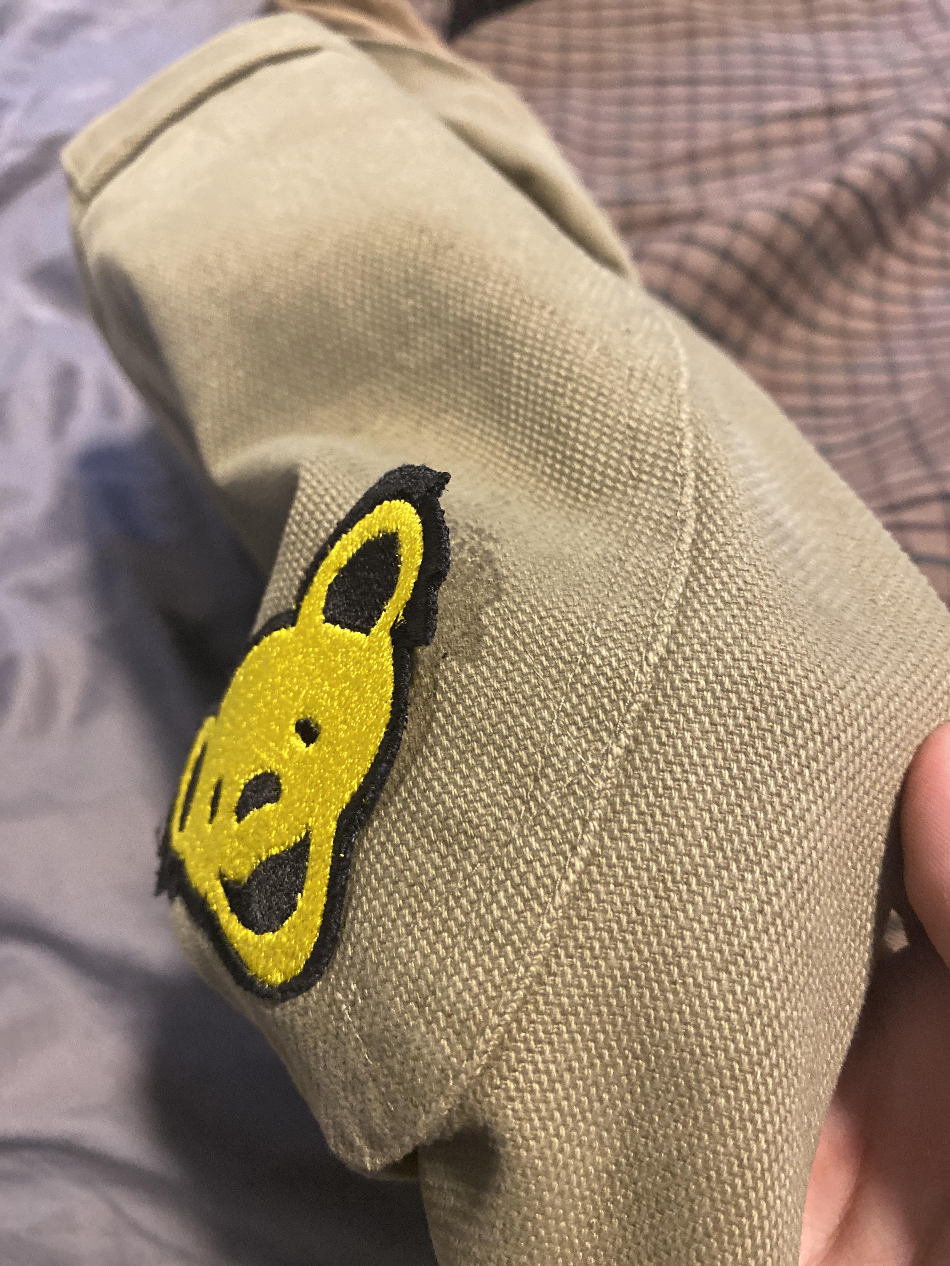 I can’t get this patch to fully stick, it’s iron on, is there any type