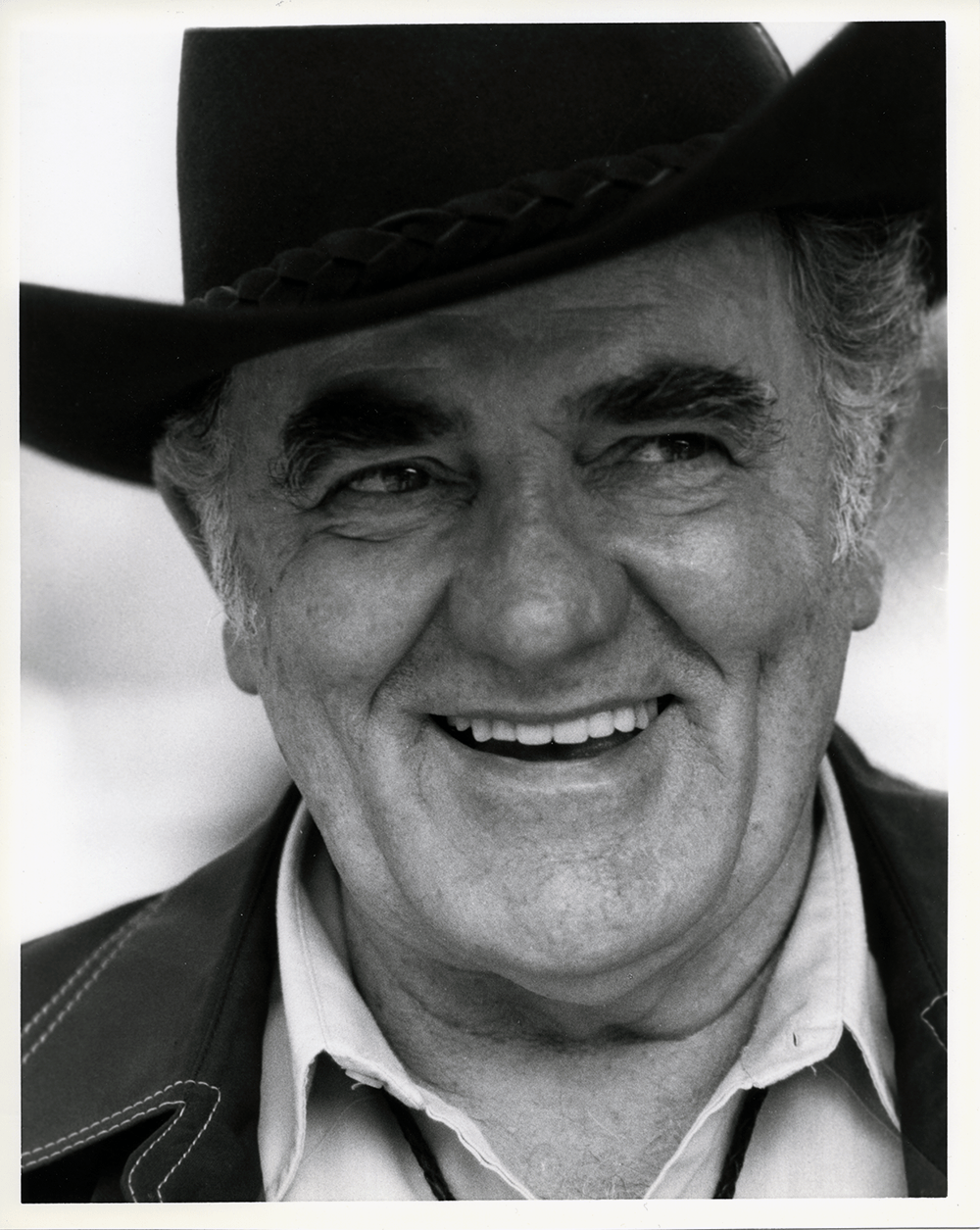 Louis L'Amour in the 1940's outside the Virginia City NV Post Office