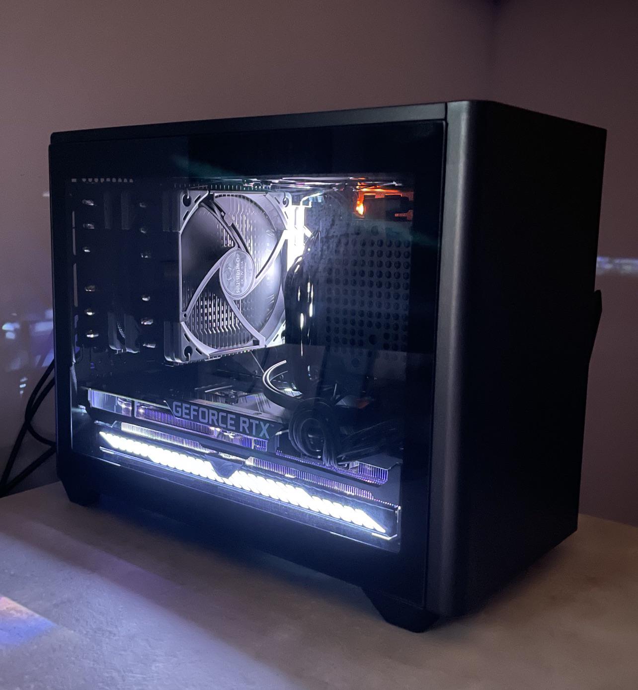 First SFF build NR200P, RTX 3070, 5600x r/sffpc