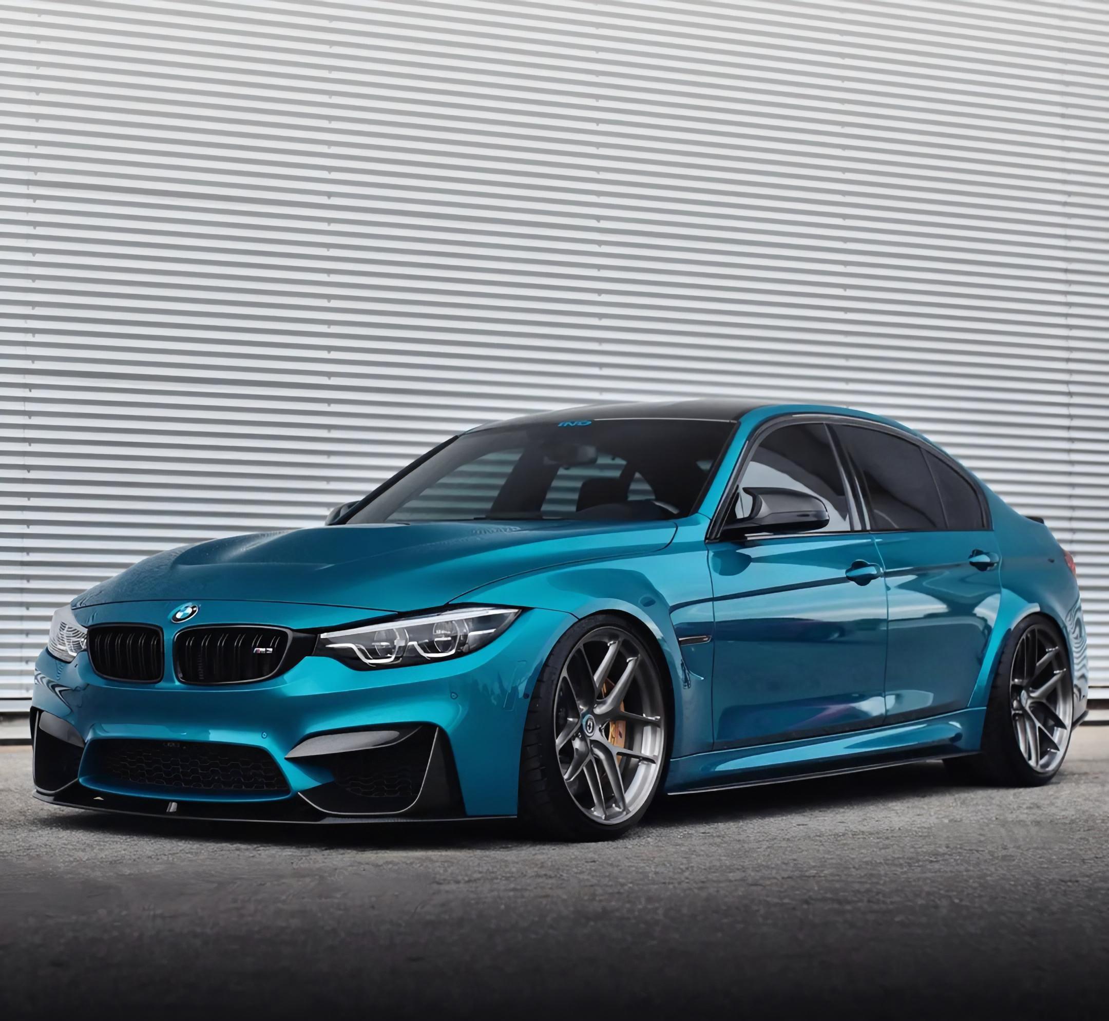 BMW M3 in Atlantis Blue [2160x1988] r/carporn