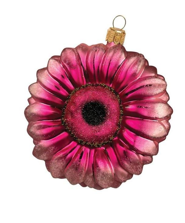 Pink Flower Christmas Tree Ornament 🎅 🎄 r/ColorPink