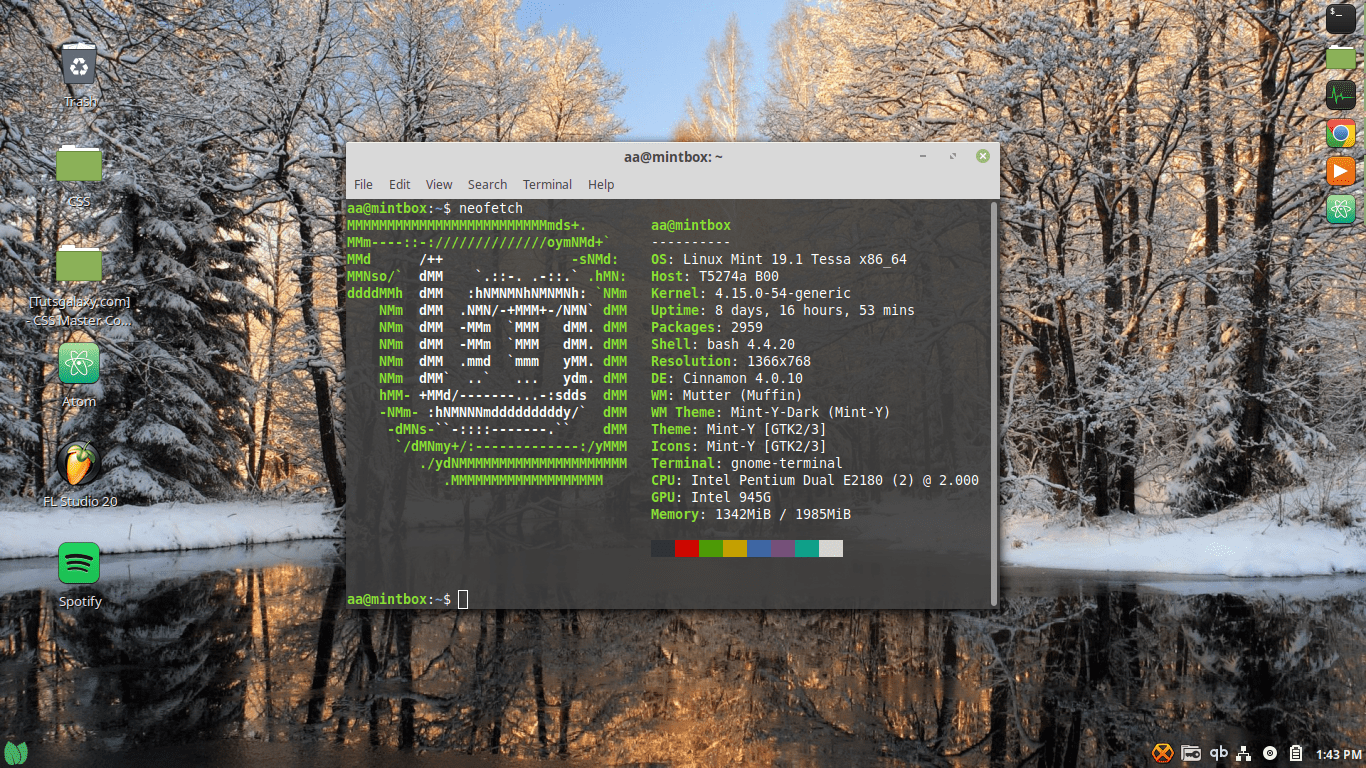 My Media Center r/linuxmint