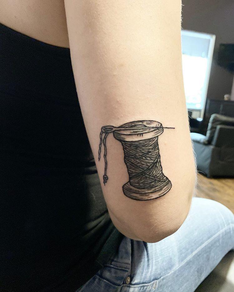 Needle And Thread Tattoo Dr. Woo