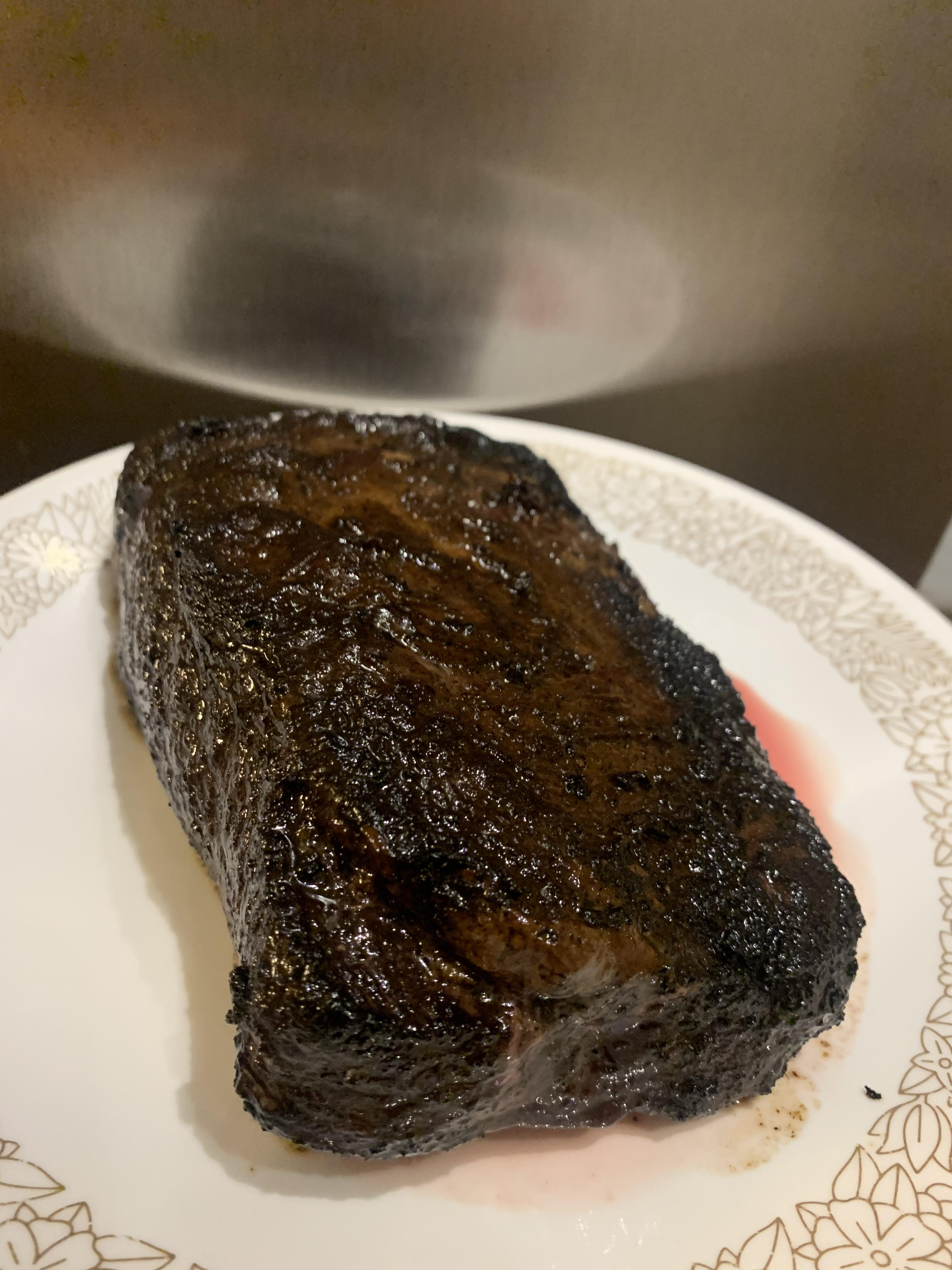 Elk Roast Pan seer and in the oven r/Hunting