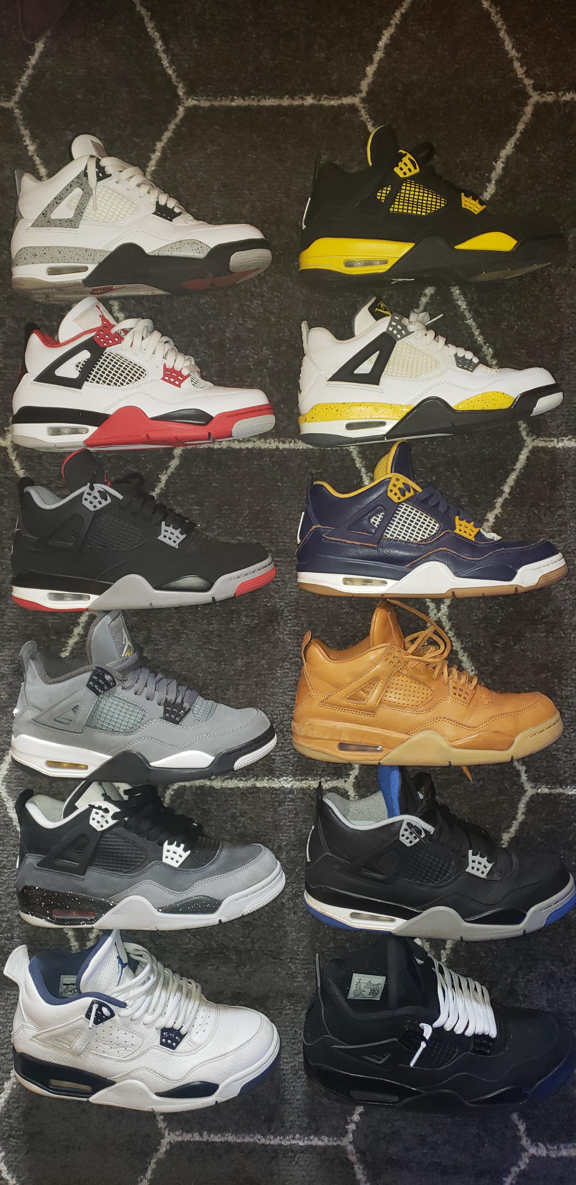 Go easy, first time posting my collection on Reddit r/Sneakers