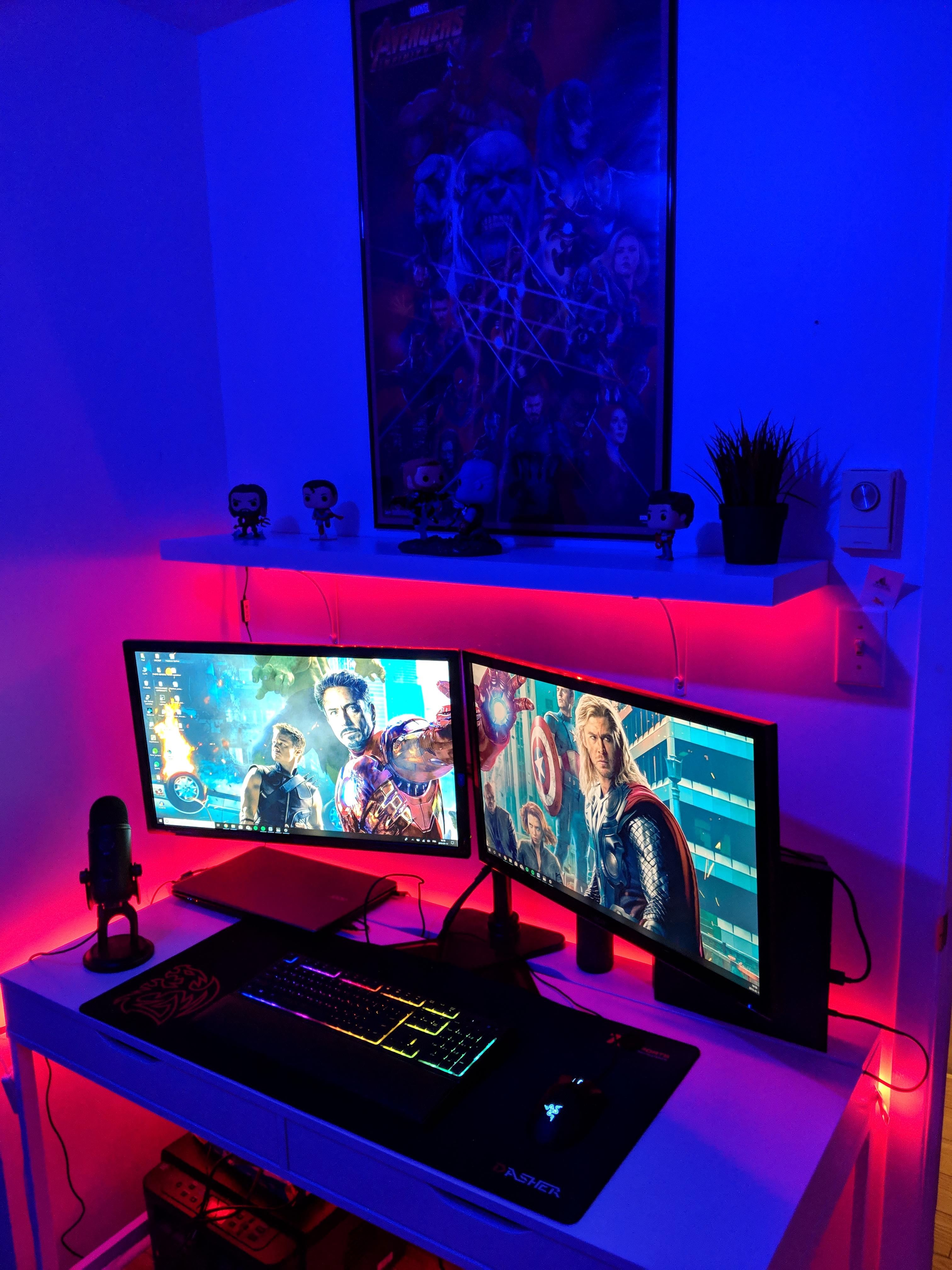 My Marvel x DC setup is done 👌 Thoughts? r/Battletops