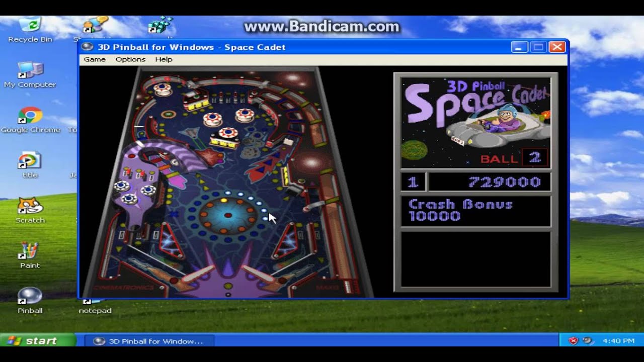 Windows XP Pinball r/nostalgia