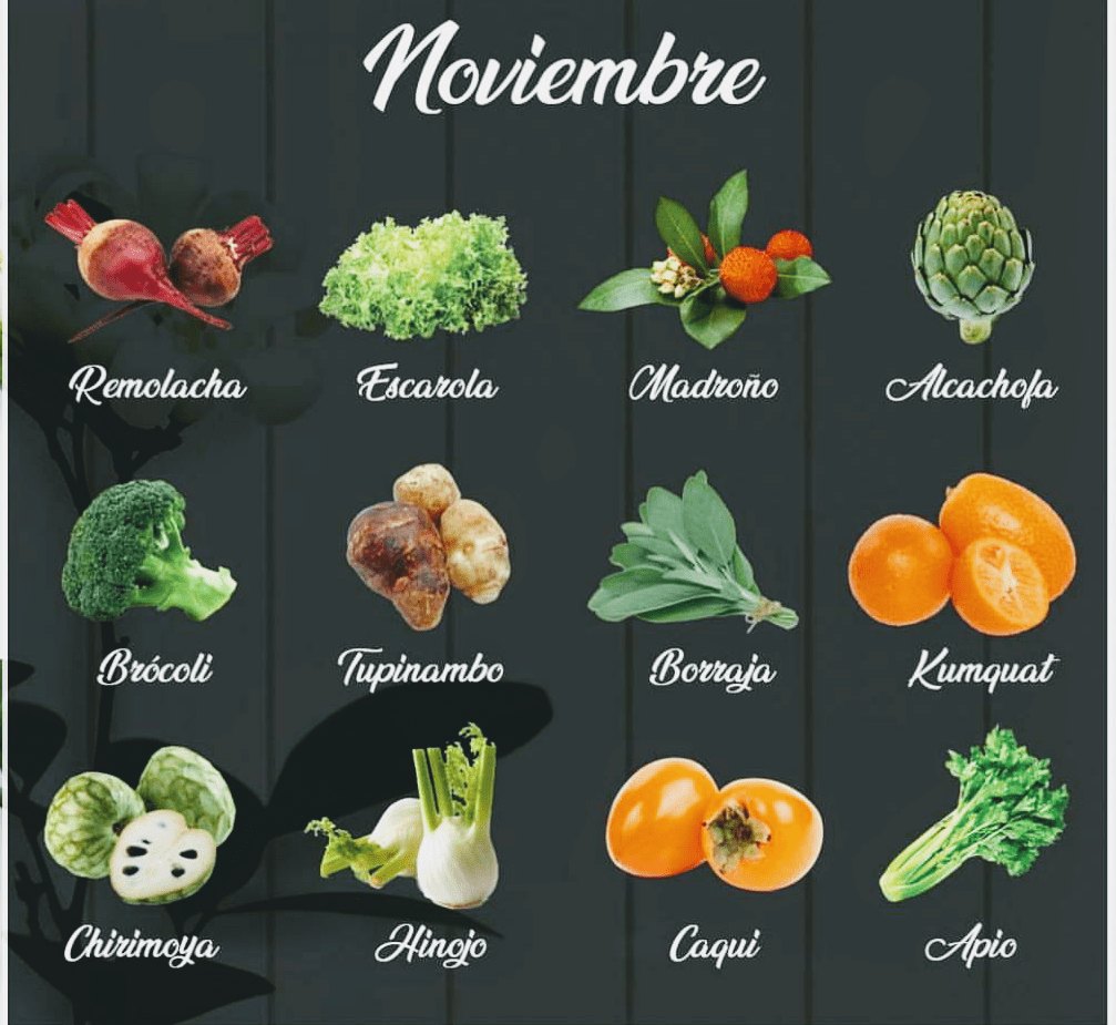 Fun way of learning Spanish vocabulary through seasonal produce.Feliz