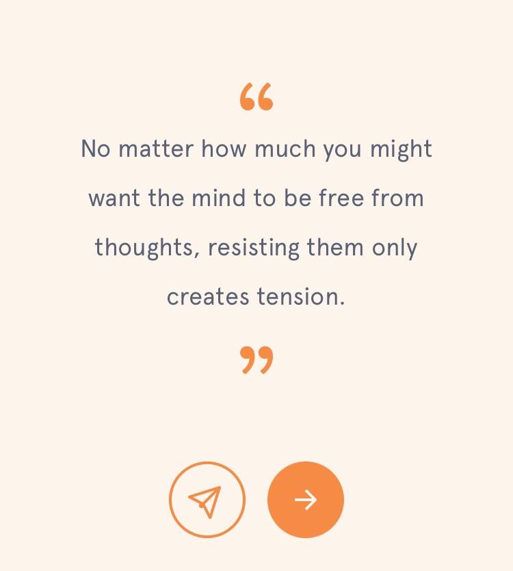 Quote From headspace r/Meditation