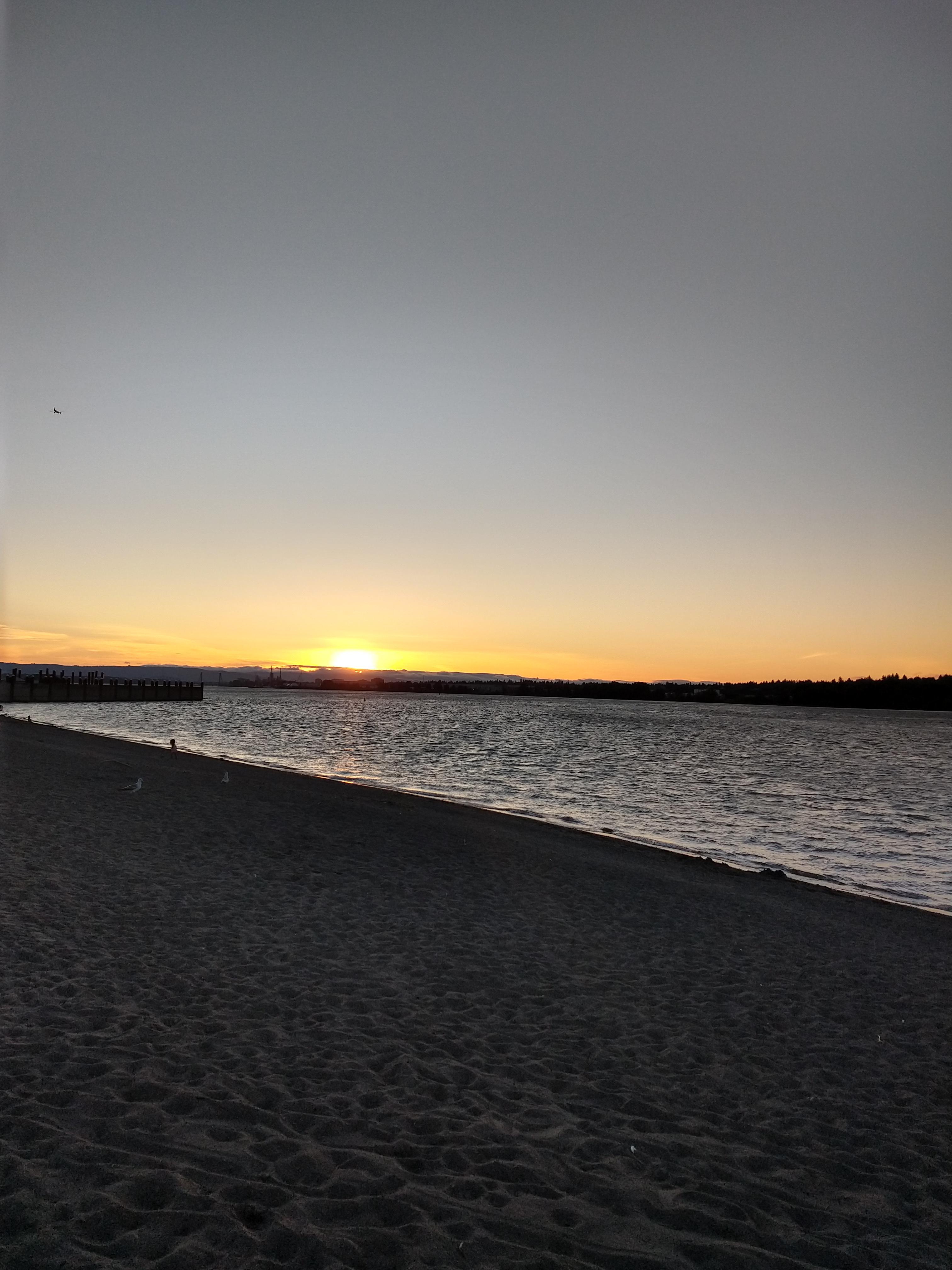 Marine drive beach r/Portland