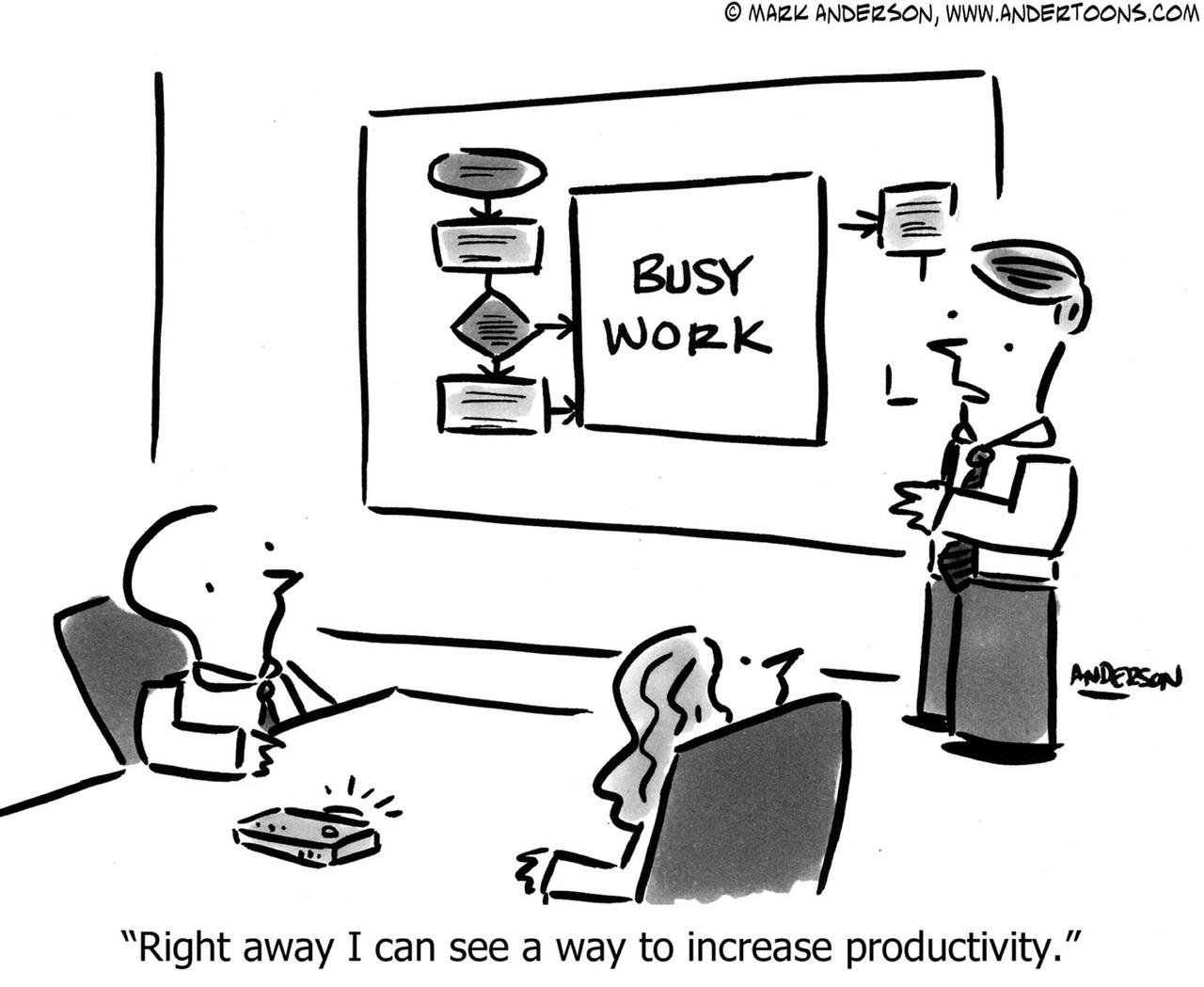 "Busy" work r/productivityhumor