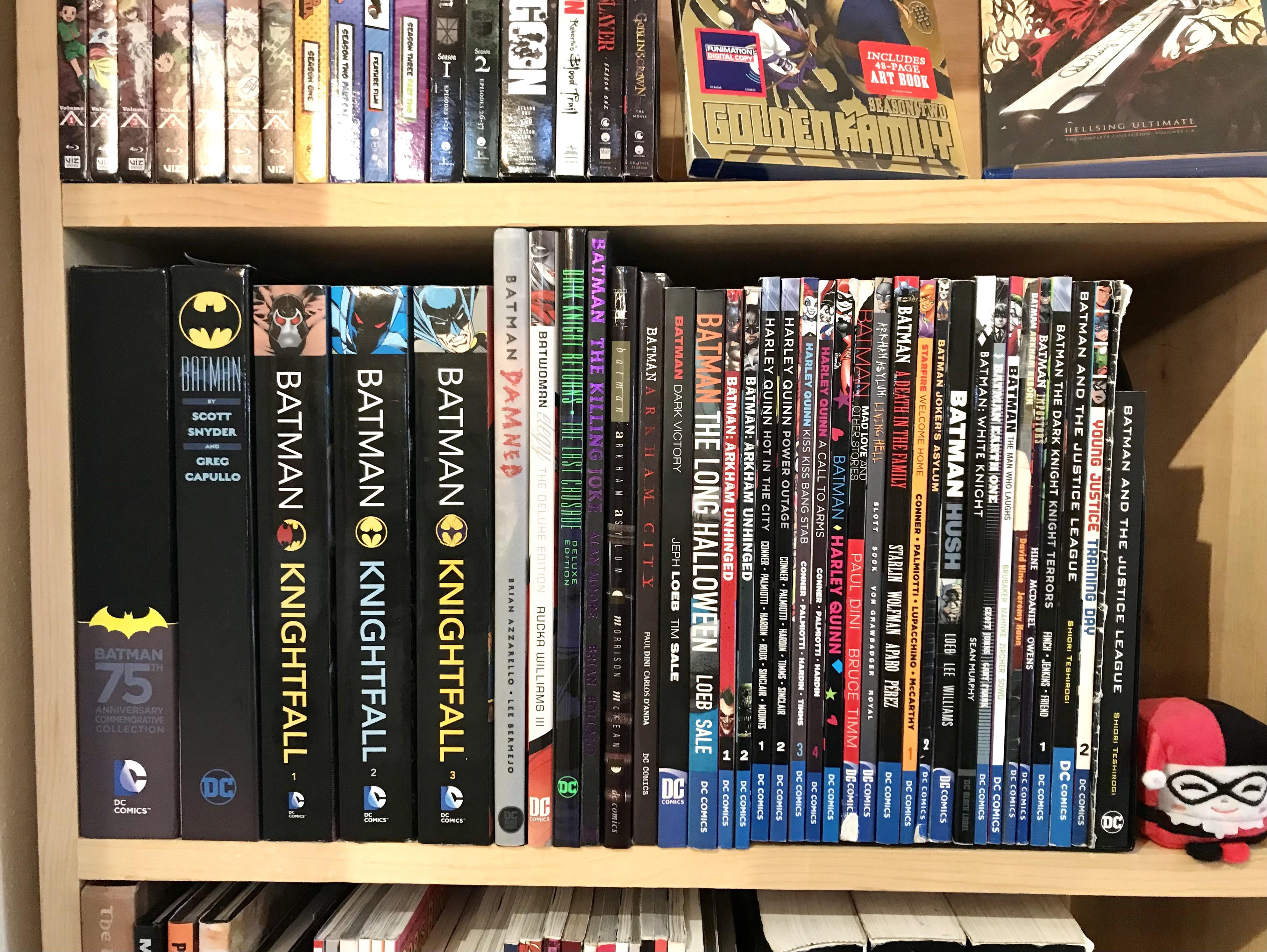 My Batman comic collection of on and off collecting for 10+ years r