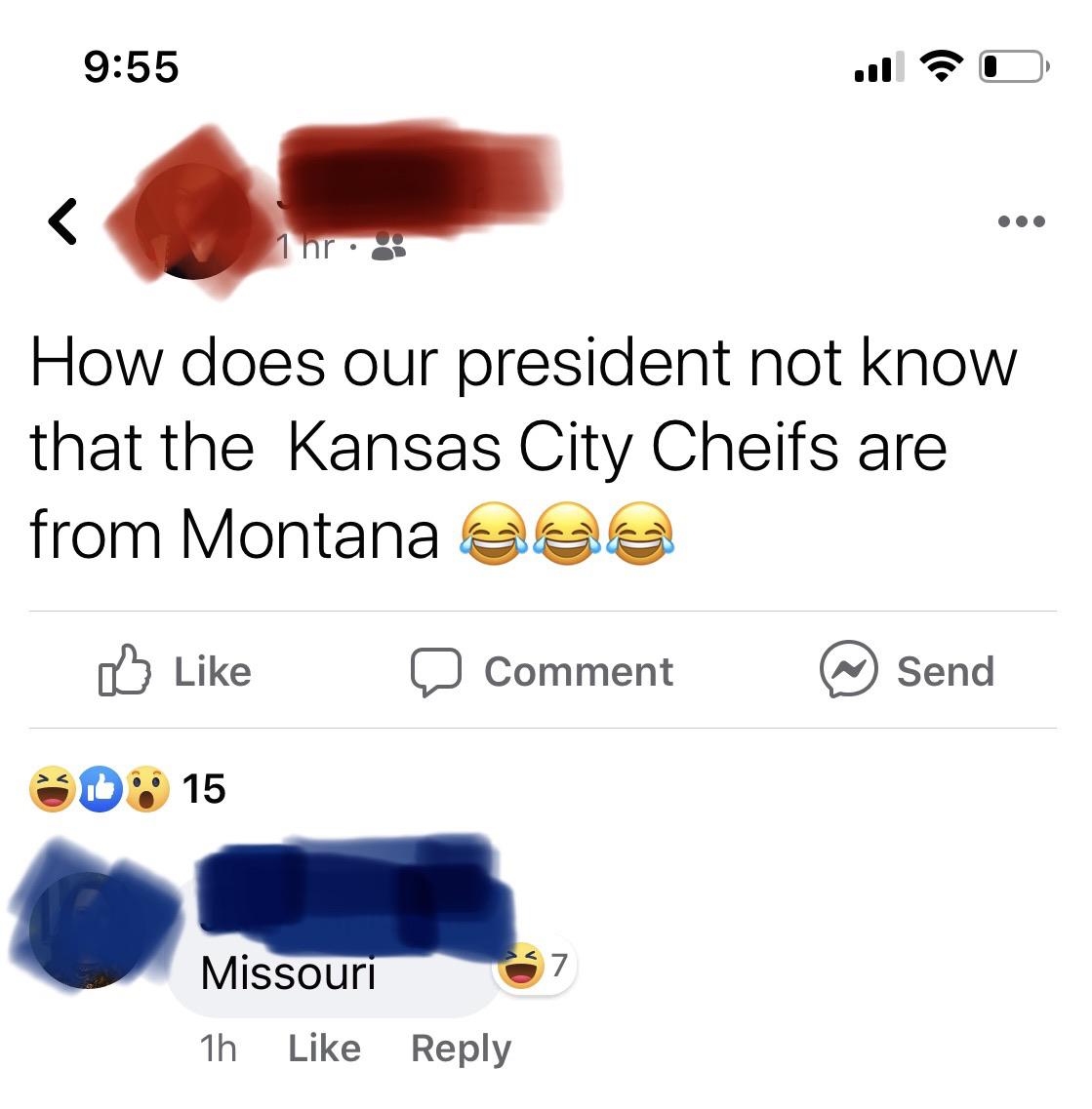 Kansas City, Montana r/confidentlyincorrect
