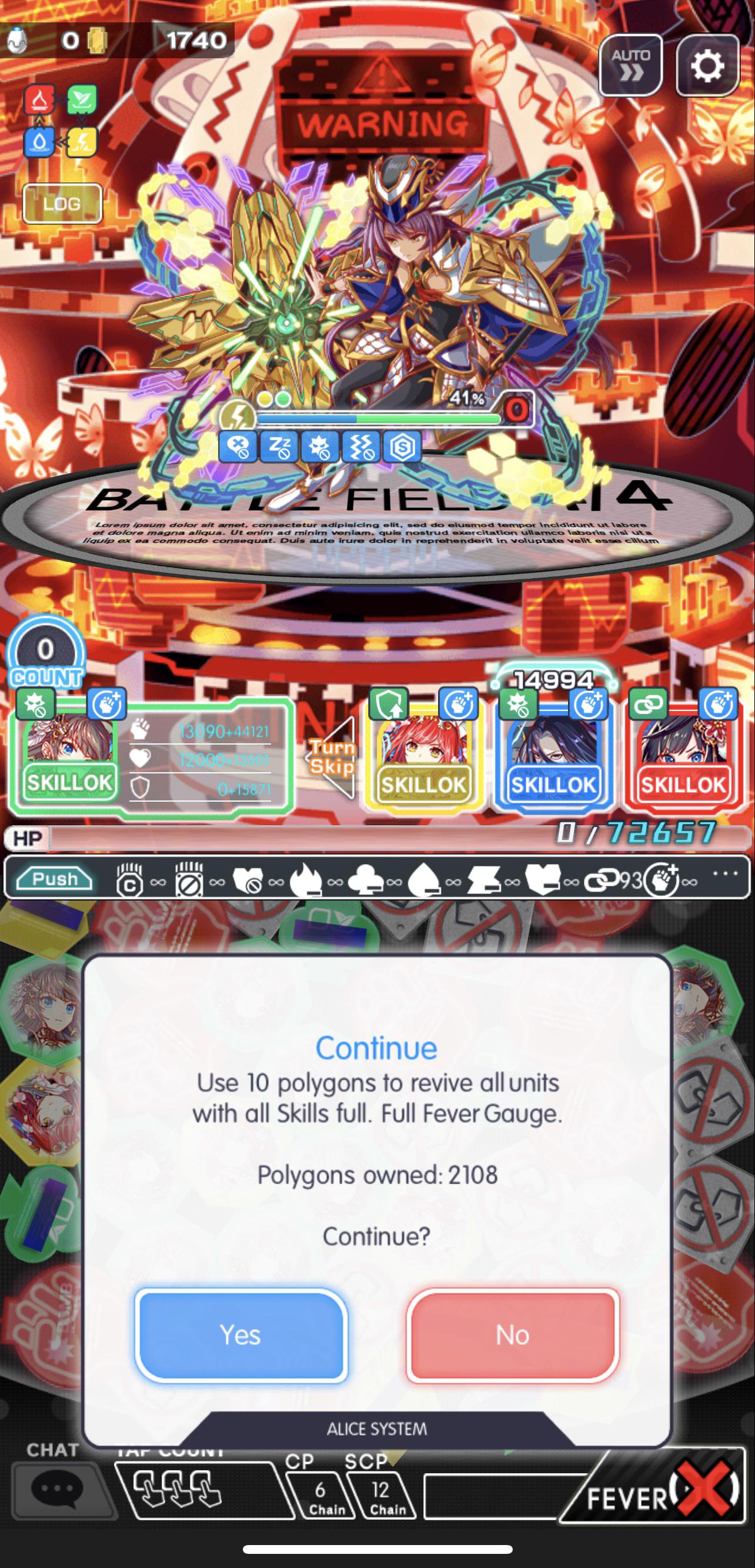 I’ve come to the conclusion that my units are too strong for the quest... r/crash_fever