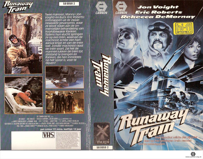 Runaway Train (1985) r/VHScoverART