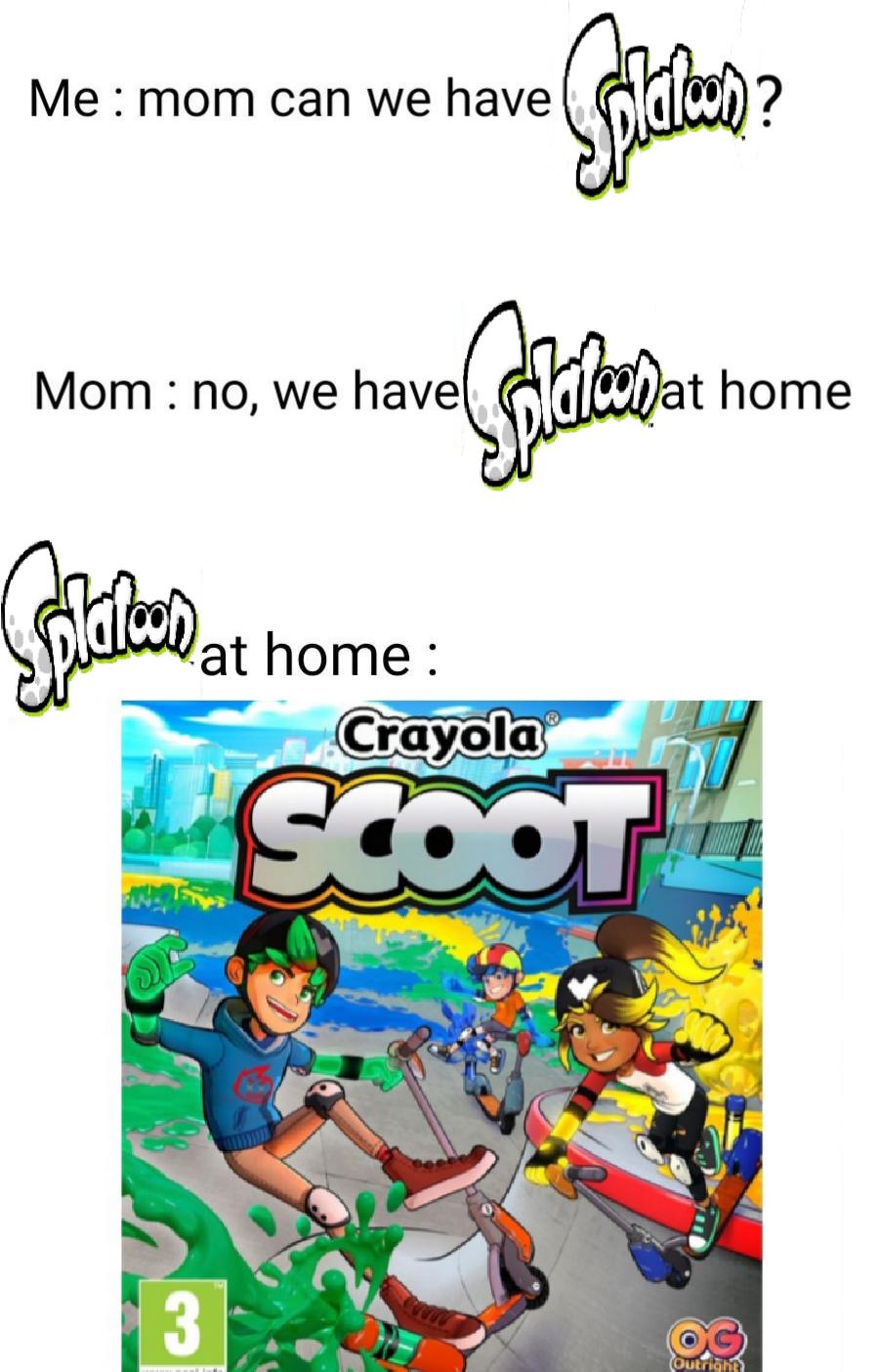 Scoot the Burbs splatoon