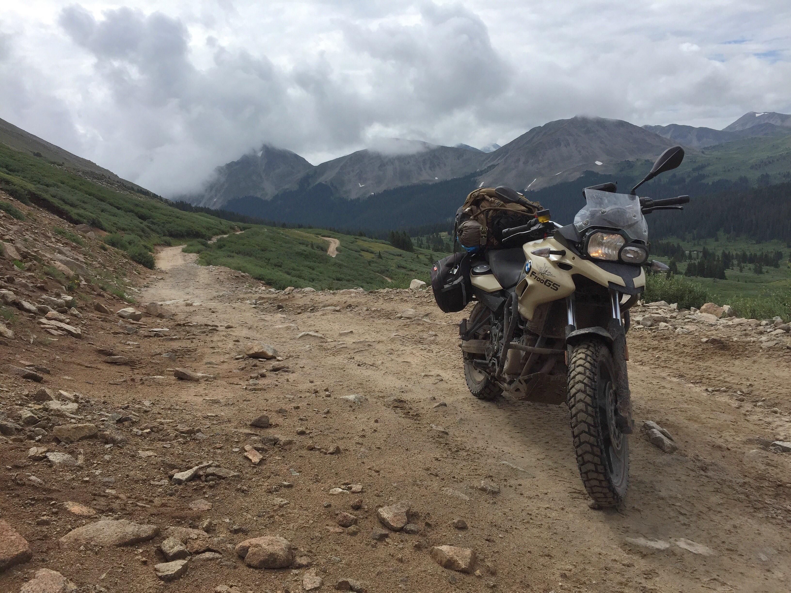 The Trans America trail. Tin cup pass, CO. r/roadtrip