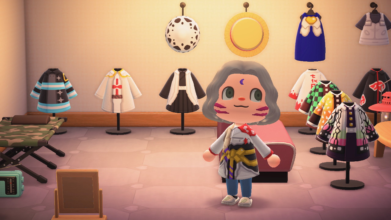 Sesshomaru in Animal Crossing New Horizons XD r/inuyasha