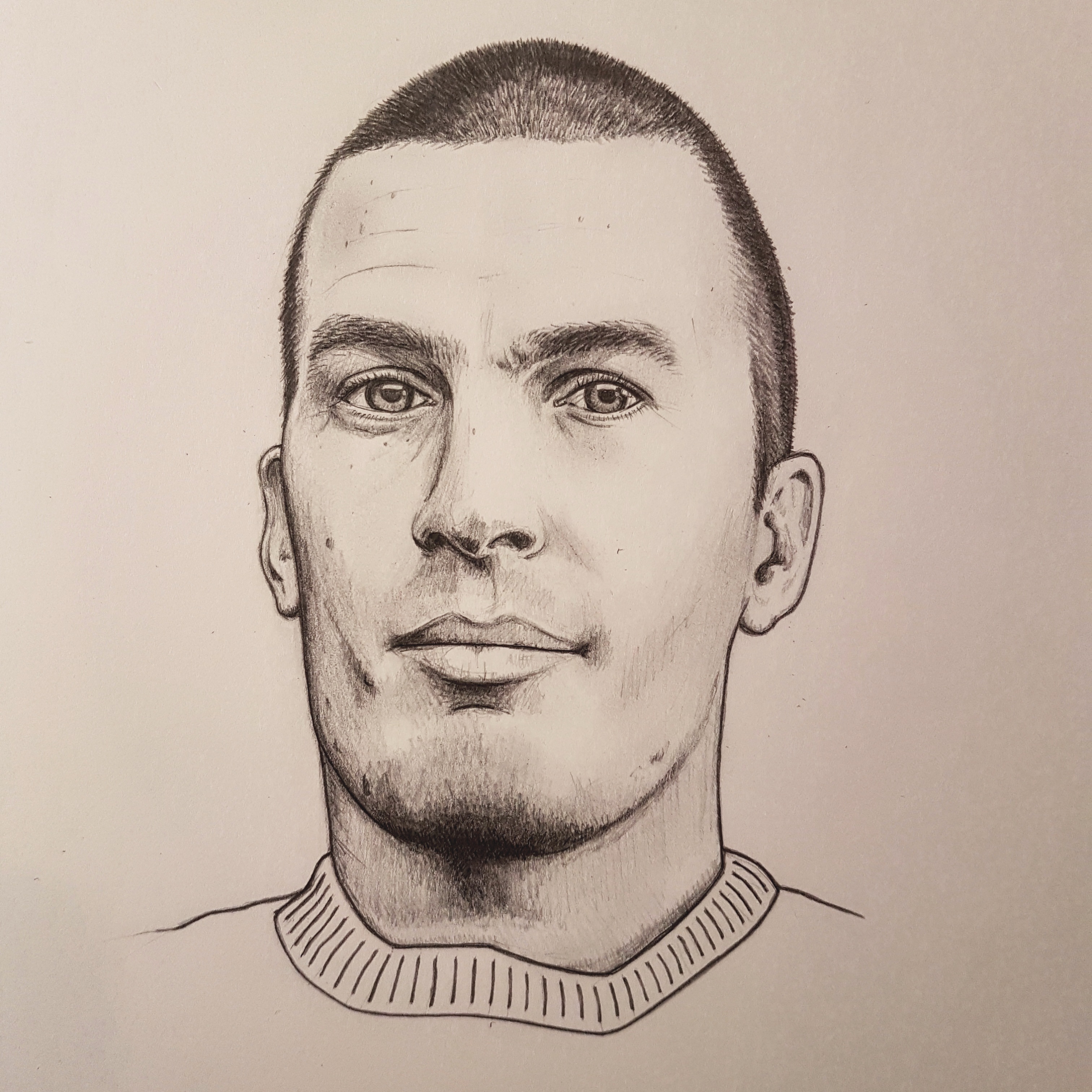 Self portrait. 0.5mm mechanical pencil r/drawing