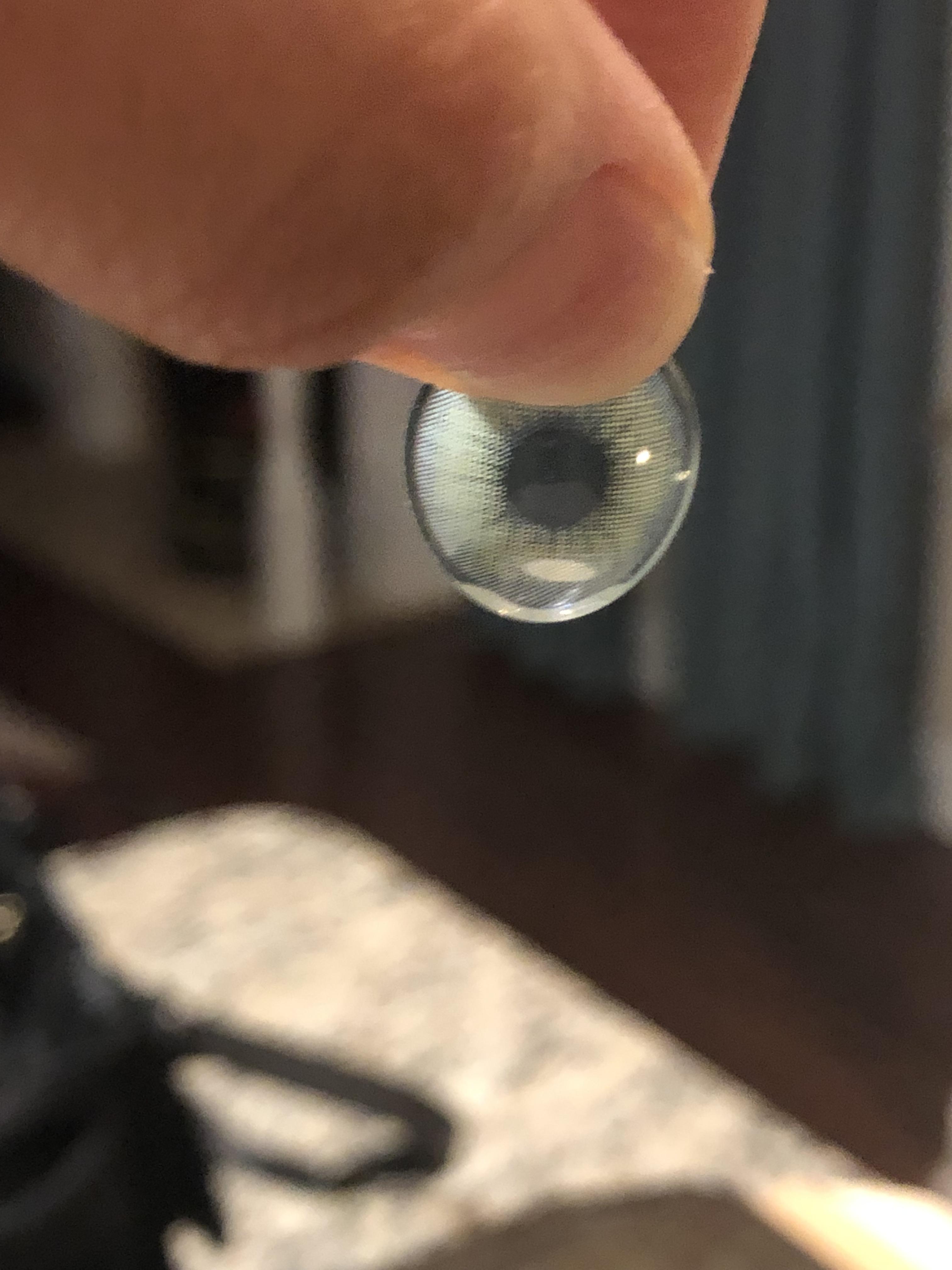 I’ve had these contacts for a day, wore them for 5 hrs and they became