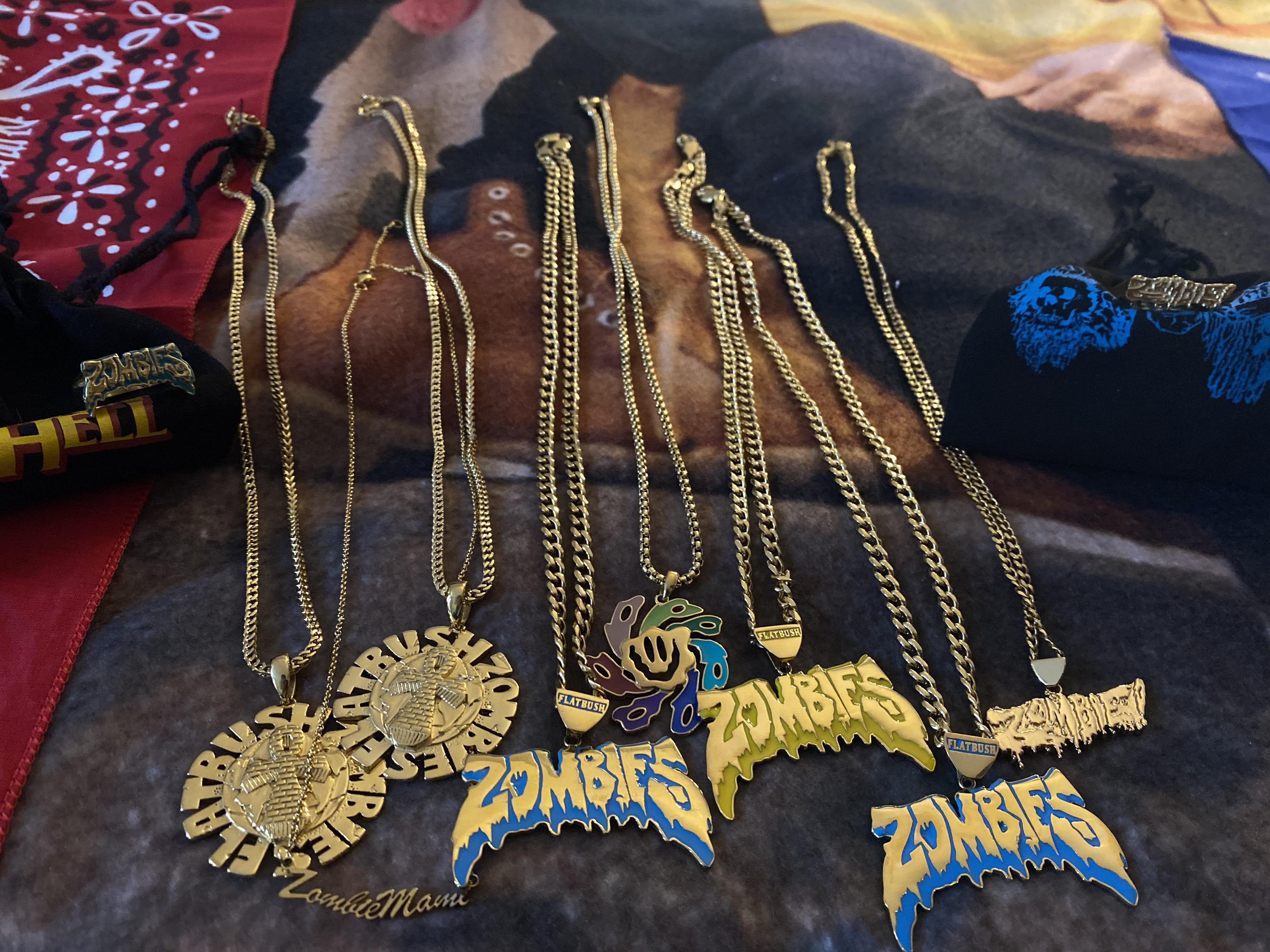 Zombie chain/ring collection r/flatbushzombies