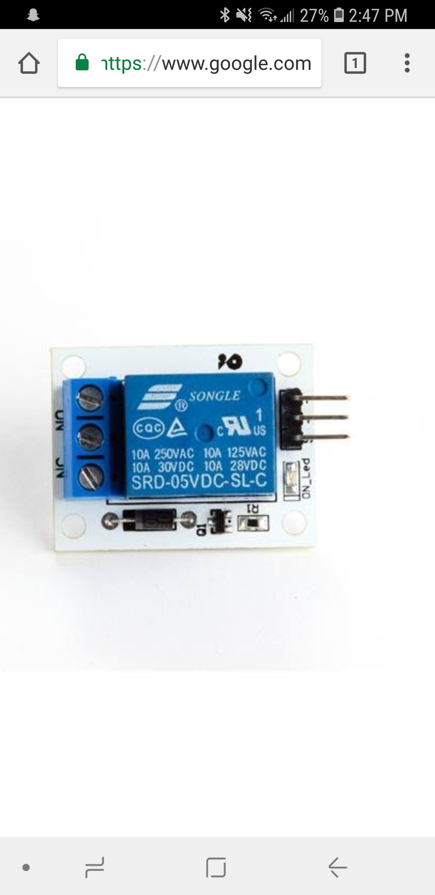 Can an arduino relay module handle the electricity from a wall socket