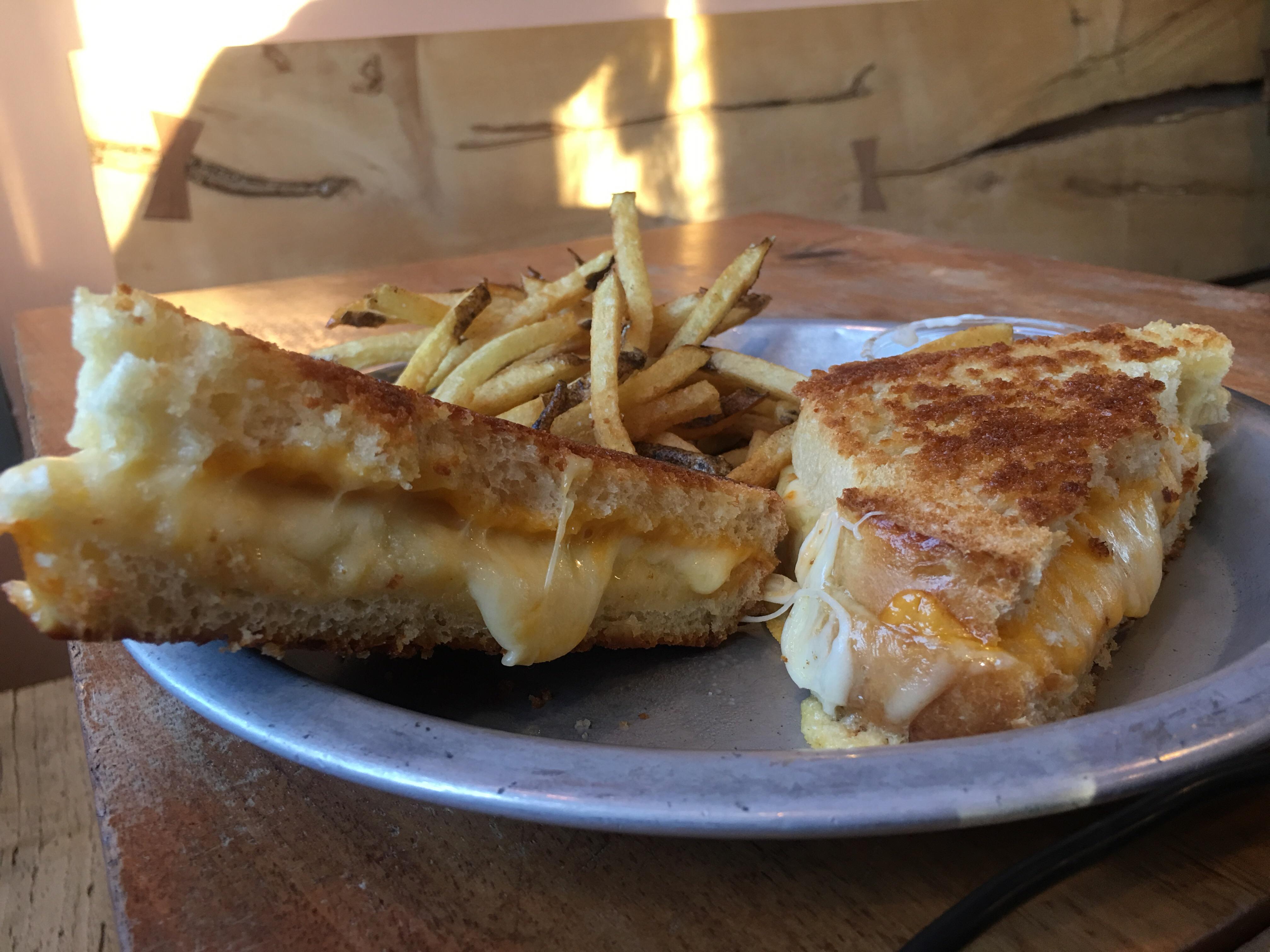 Challah Bread with Cheddar, Muenster, and Monterey Jack r/grilledcheese