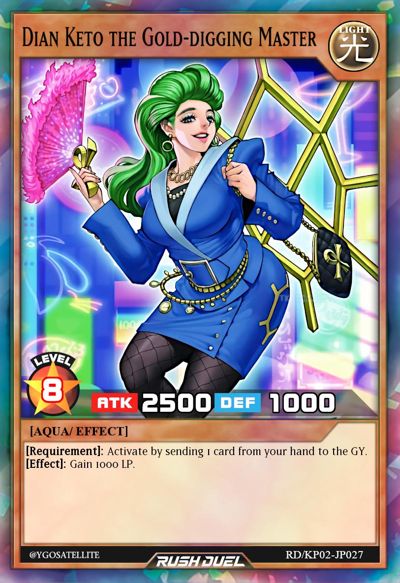 [Rush Duel] Dian Keto the Golddigging Master (EN) yugioh